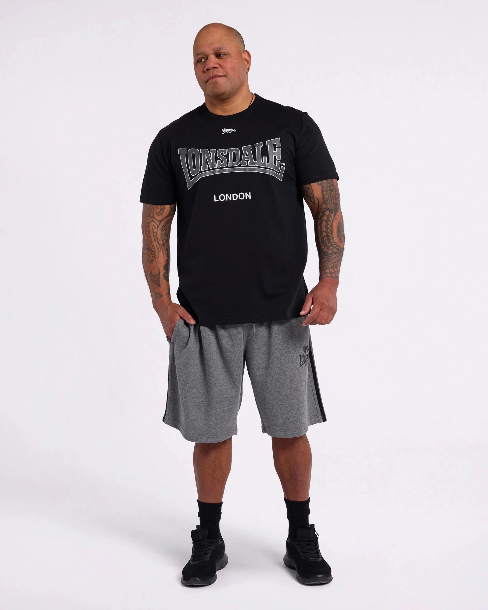 2 Plus Size Active T-Shirt - Lonsdale London BLACK, 2 of 5