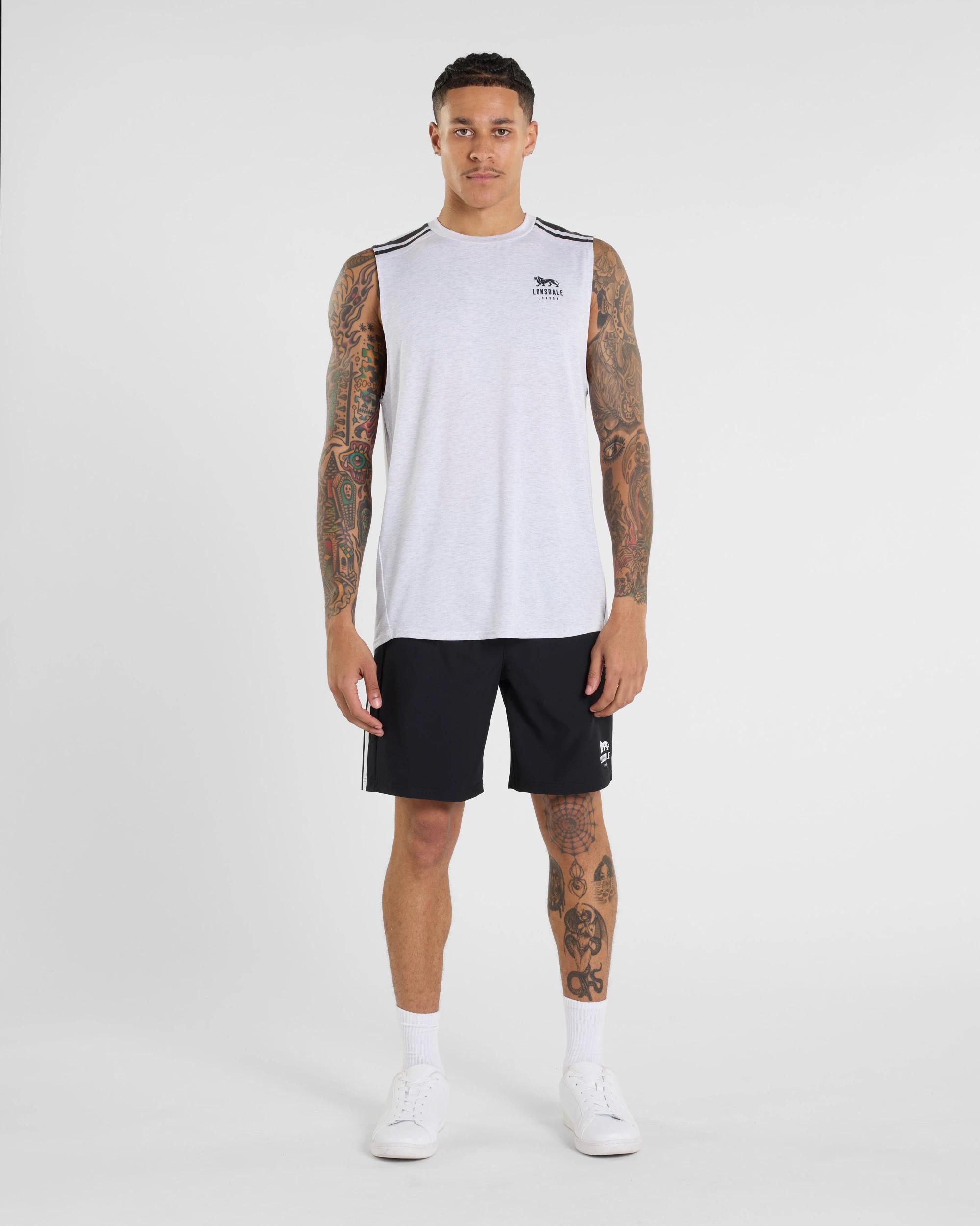 5 Active Muscle Tank - Lonsdale London WHITE, 5 of 5