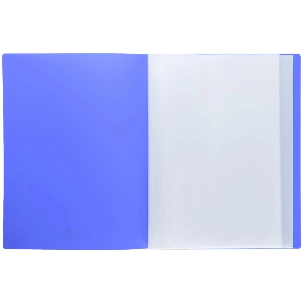 3 Aqua Drops Display Book A4 20 Pockets Vivid Blue, 3 of 4