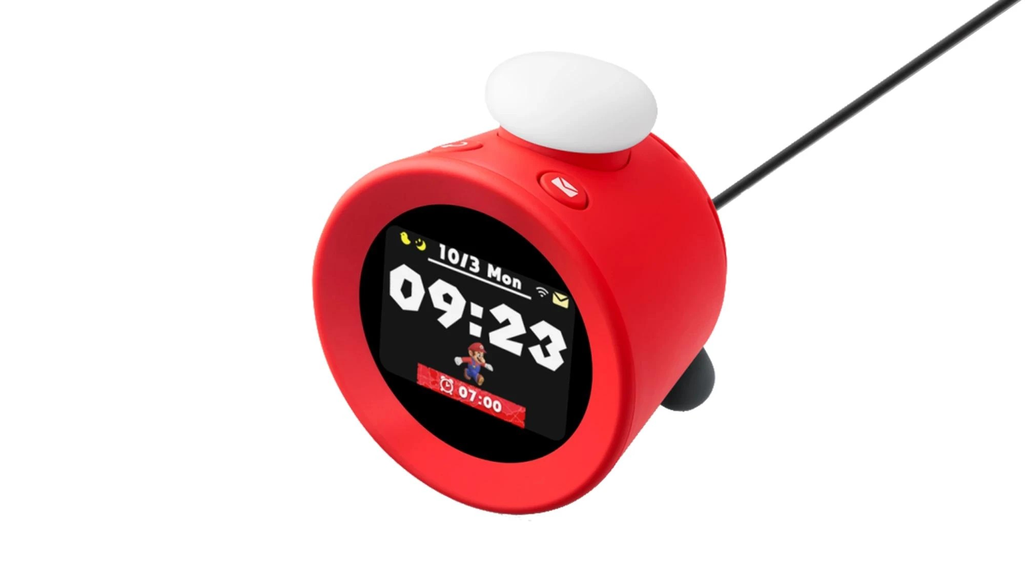 2 Nintendo Sound Clock: Alarmo - Red, 2 of 6