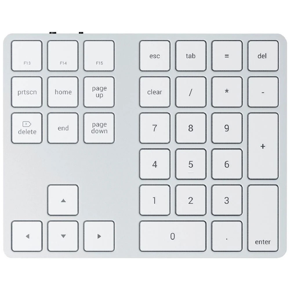 1 Satechi Bluetooth Extended Keypad Silver, 1 of 4