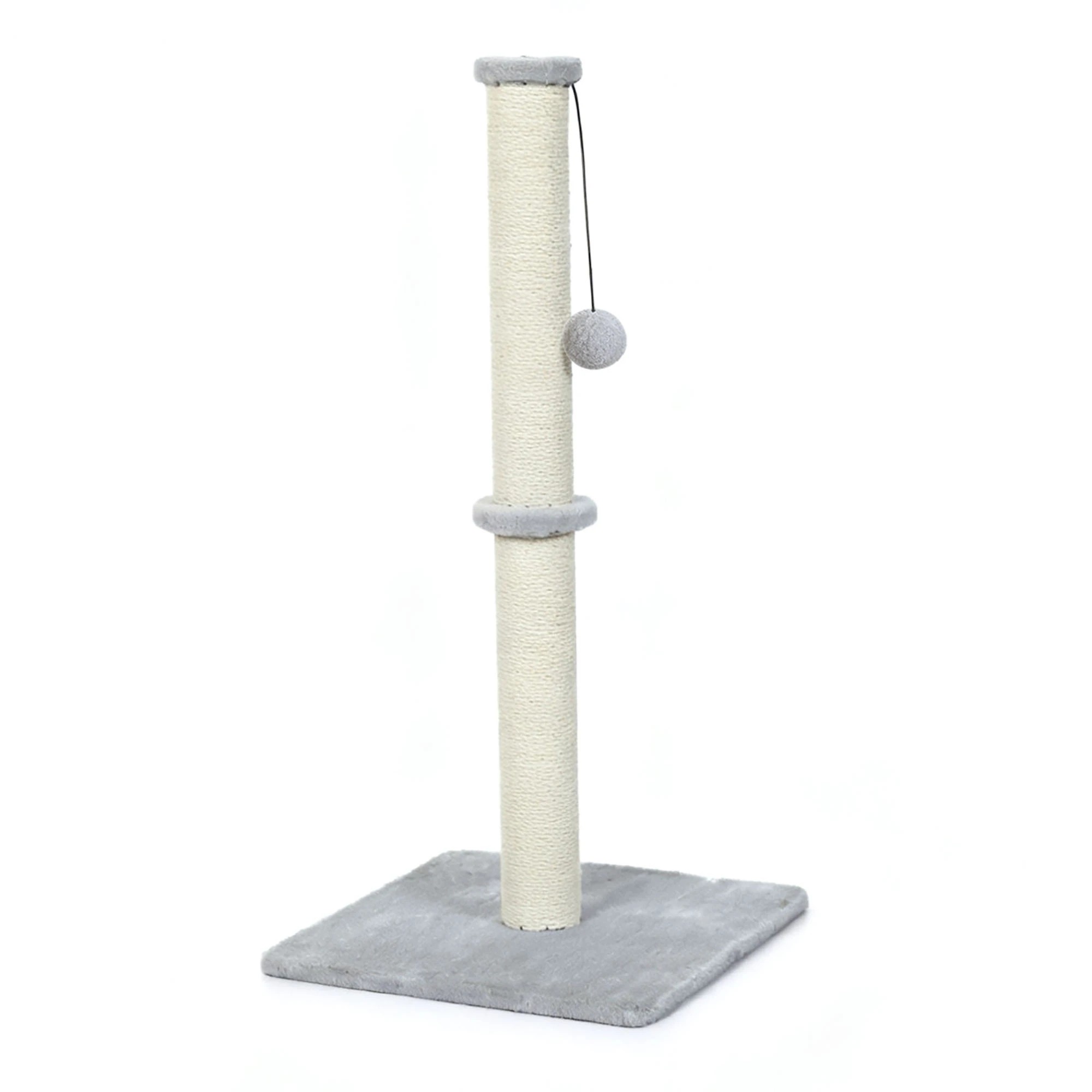1 Pawz Cat Scratching Post 74cm - Grey, 1 of 9