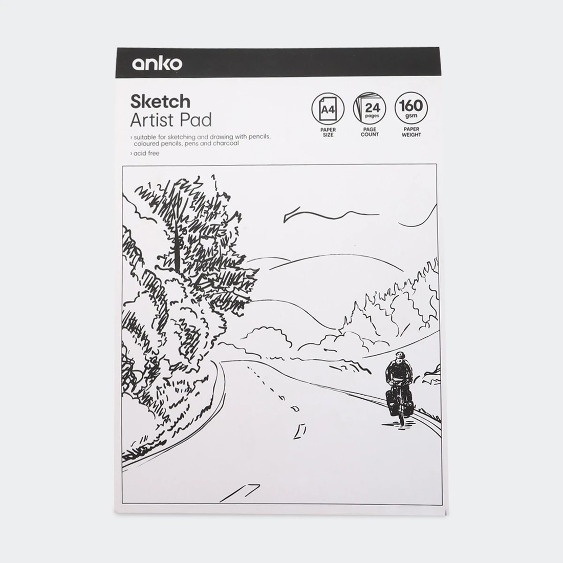 1 A4 Sketch Artist Pad, 1 of 6