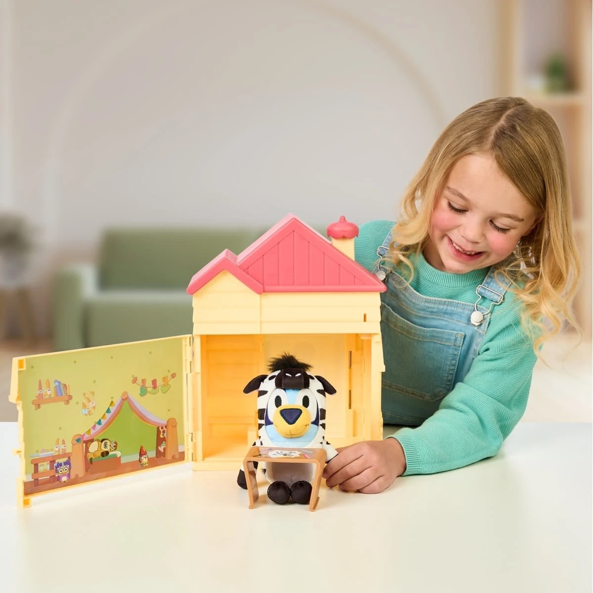 5 Bluey S11 Bluey's Playdate Plush Surprise Playset, 5 of 10