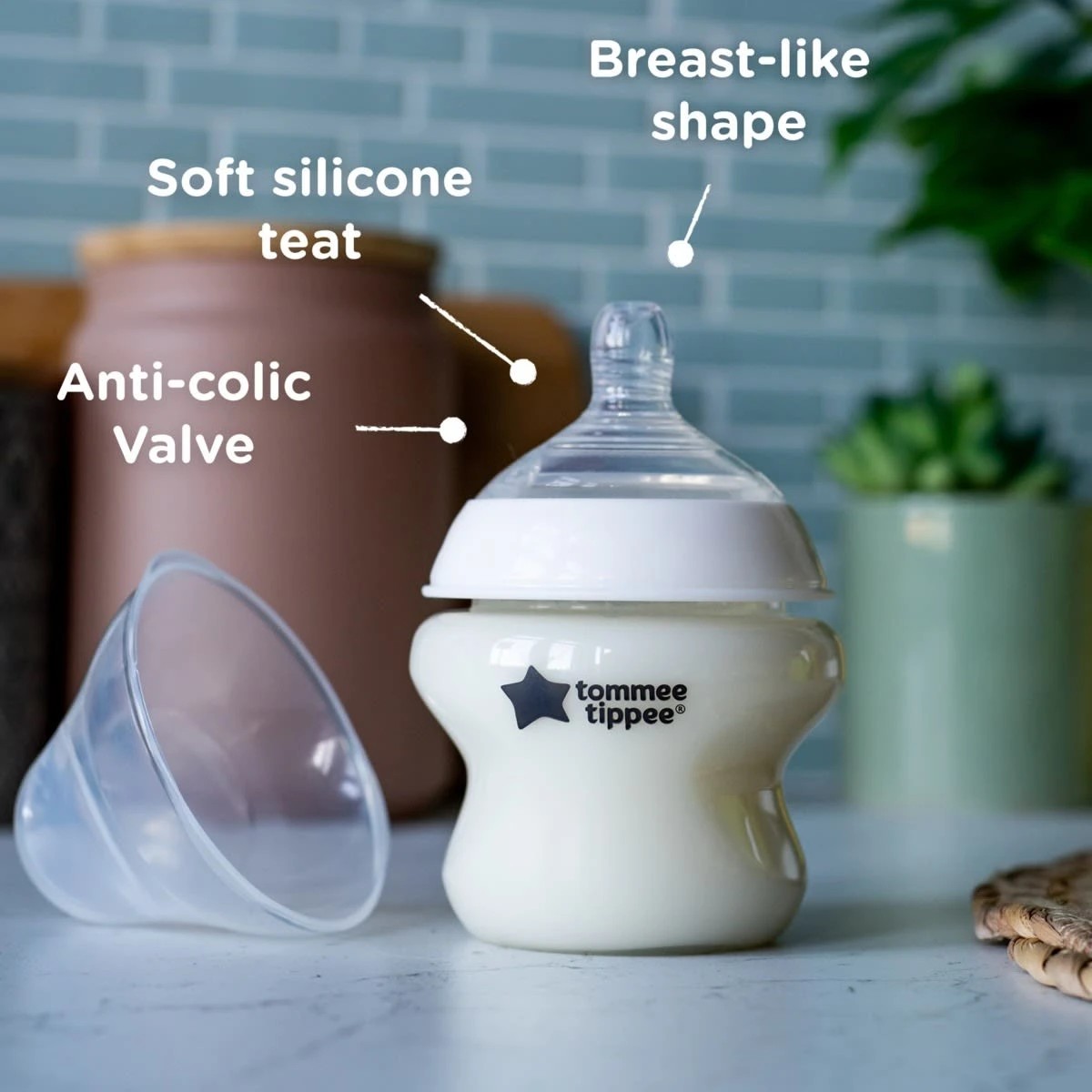 5 3 Pack Tommee Tippee Closer To Nature Coloured Baby Bottles, 5 of 7