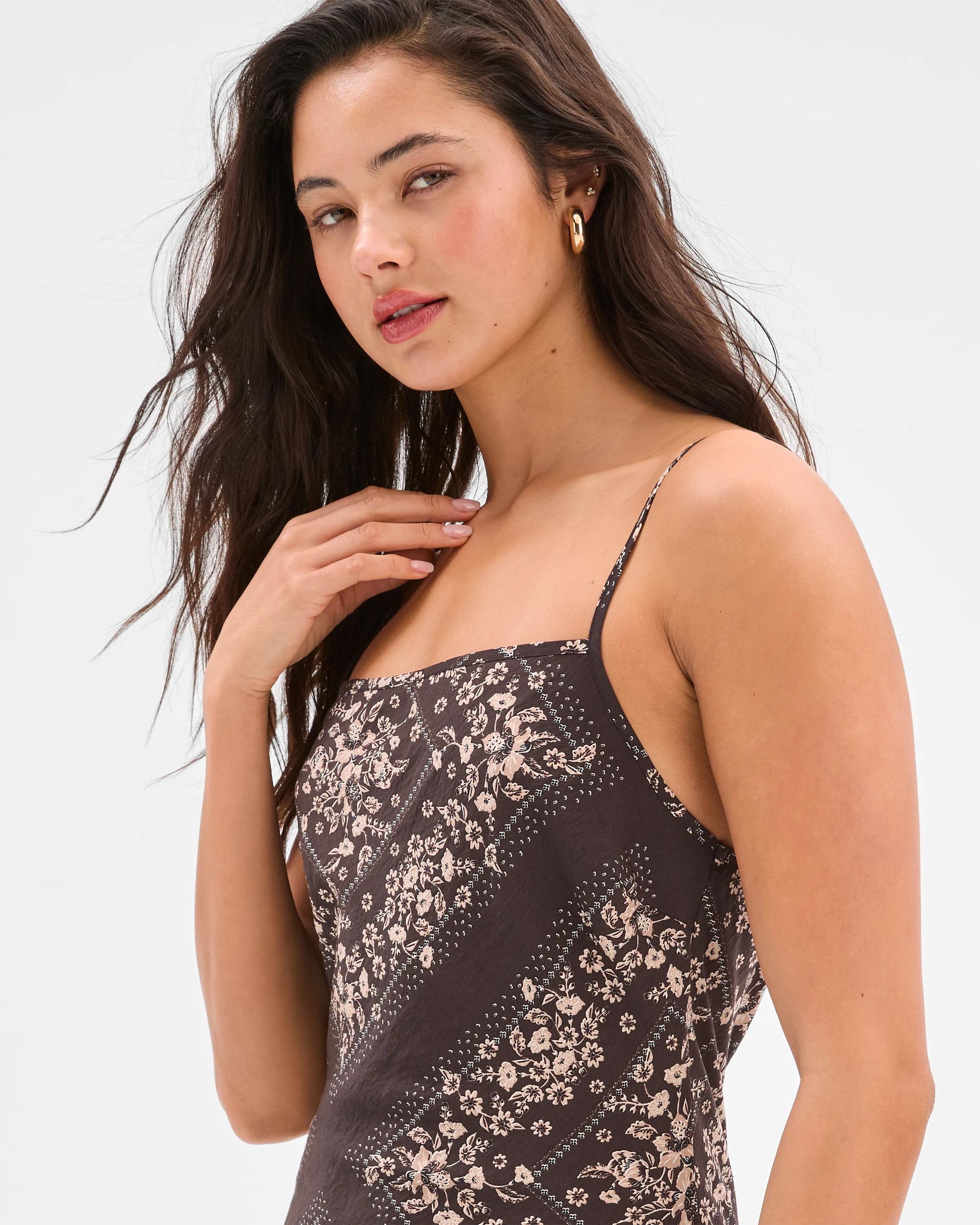 4 Scarf Print Midi Dress - Lily Loves SCARF PRINT, 4 of 5