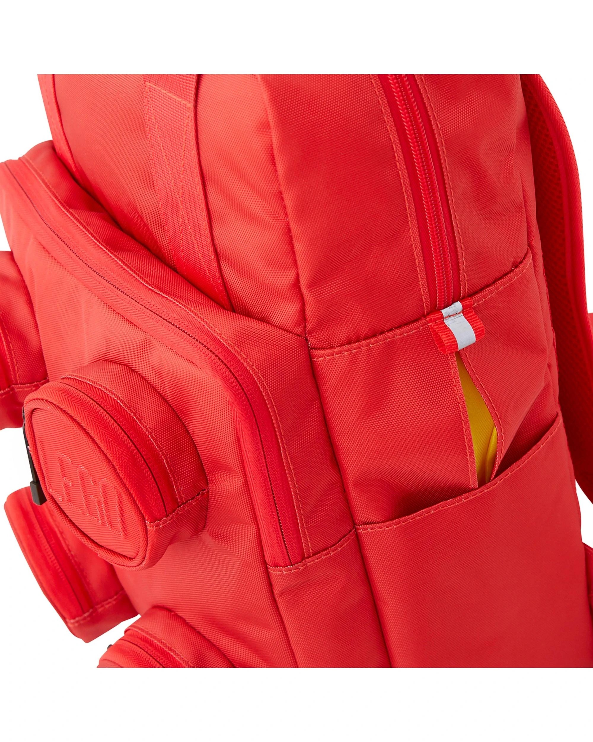 3 LEGO Brick 2x2 Bright Red Backpack, 3 of 7
