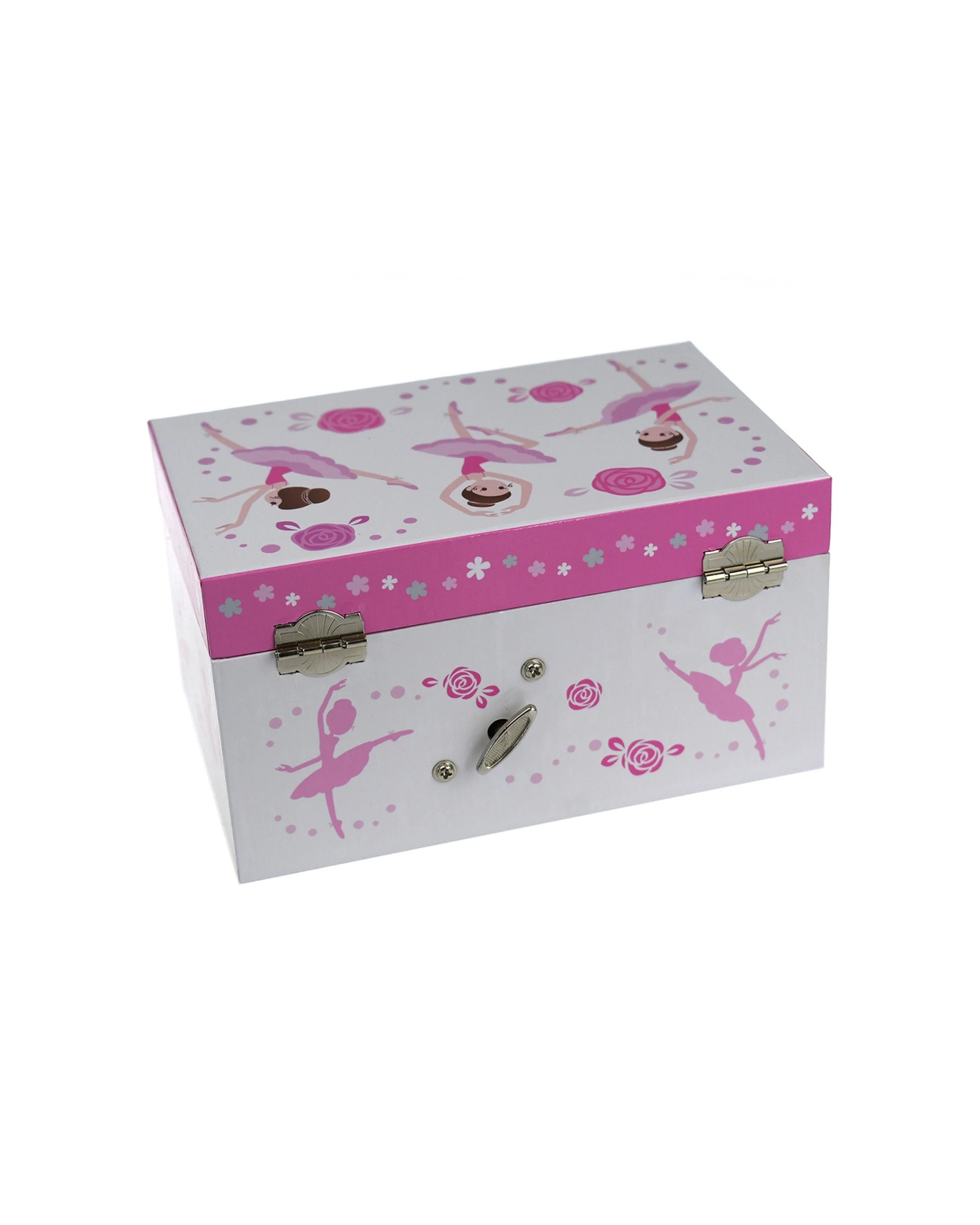 2 Kaper Kidz Music Jewellery Box With Ballerina Figurine Mirror Kids 3y+. - Pink, 2 of 4