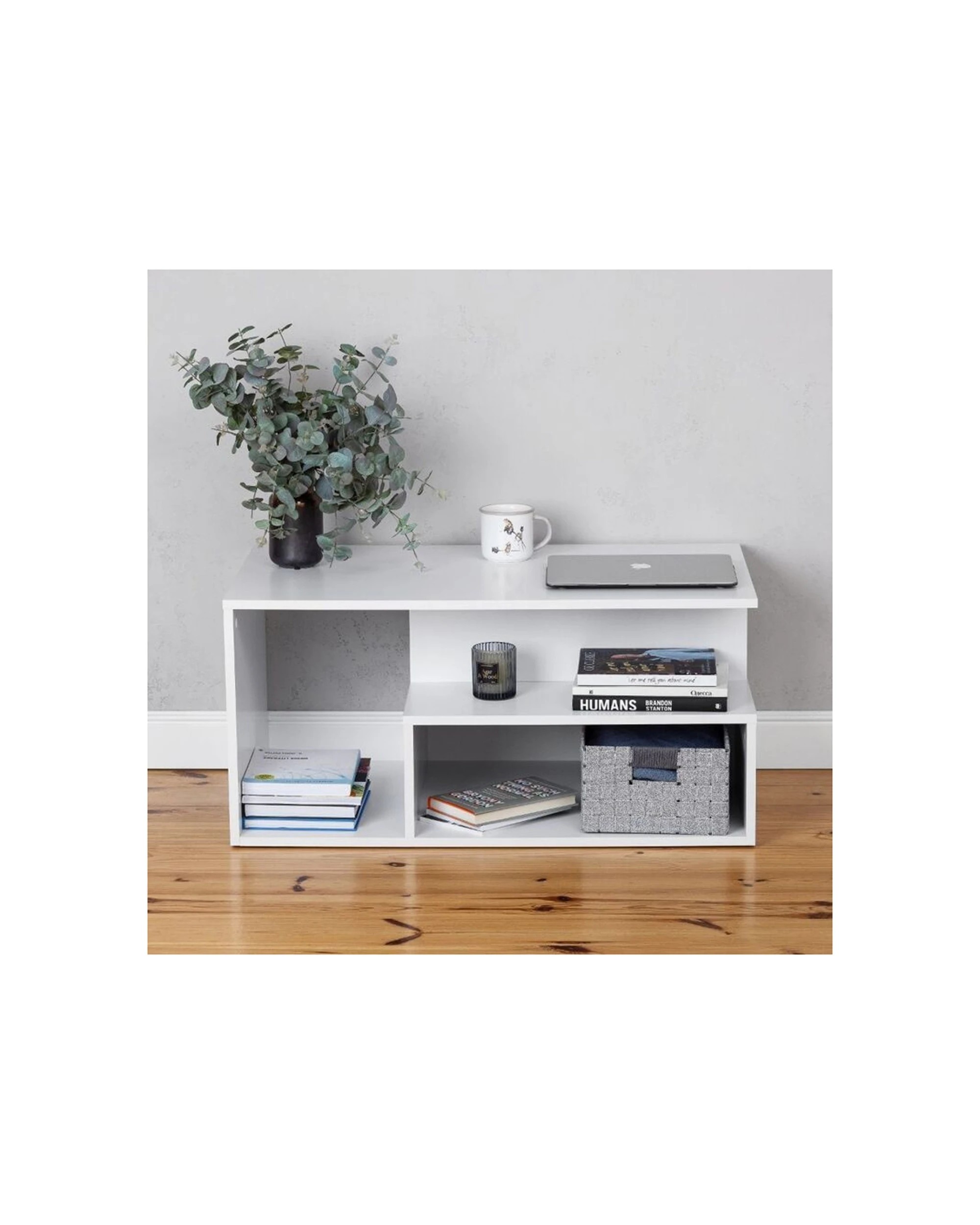 5 European Cabinetry Valencia Decorative Furniture Coffee Table Oak - White, 5 of 5