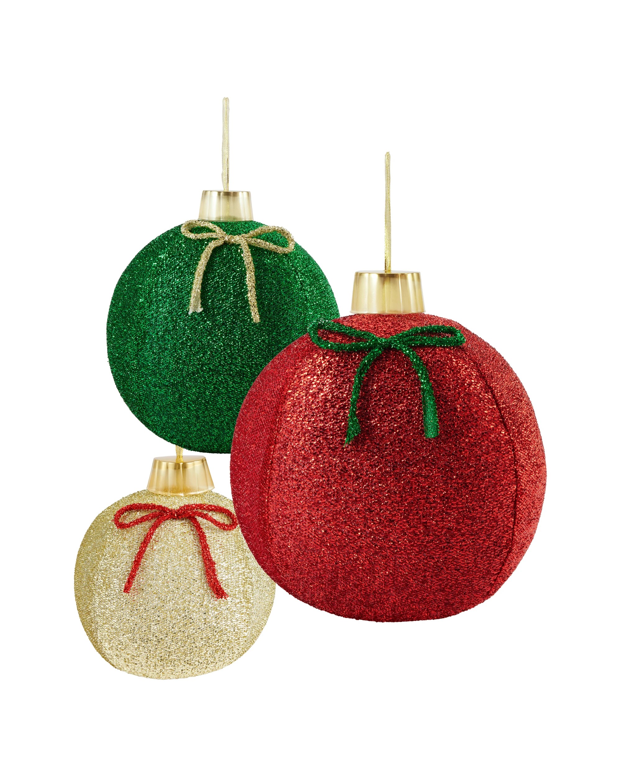 1 3 Pack Inflatable Baubles, 1 of 9