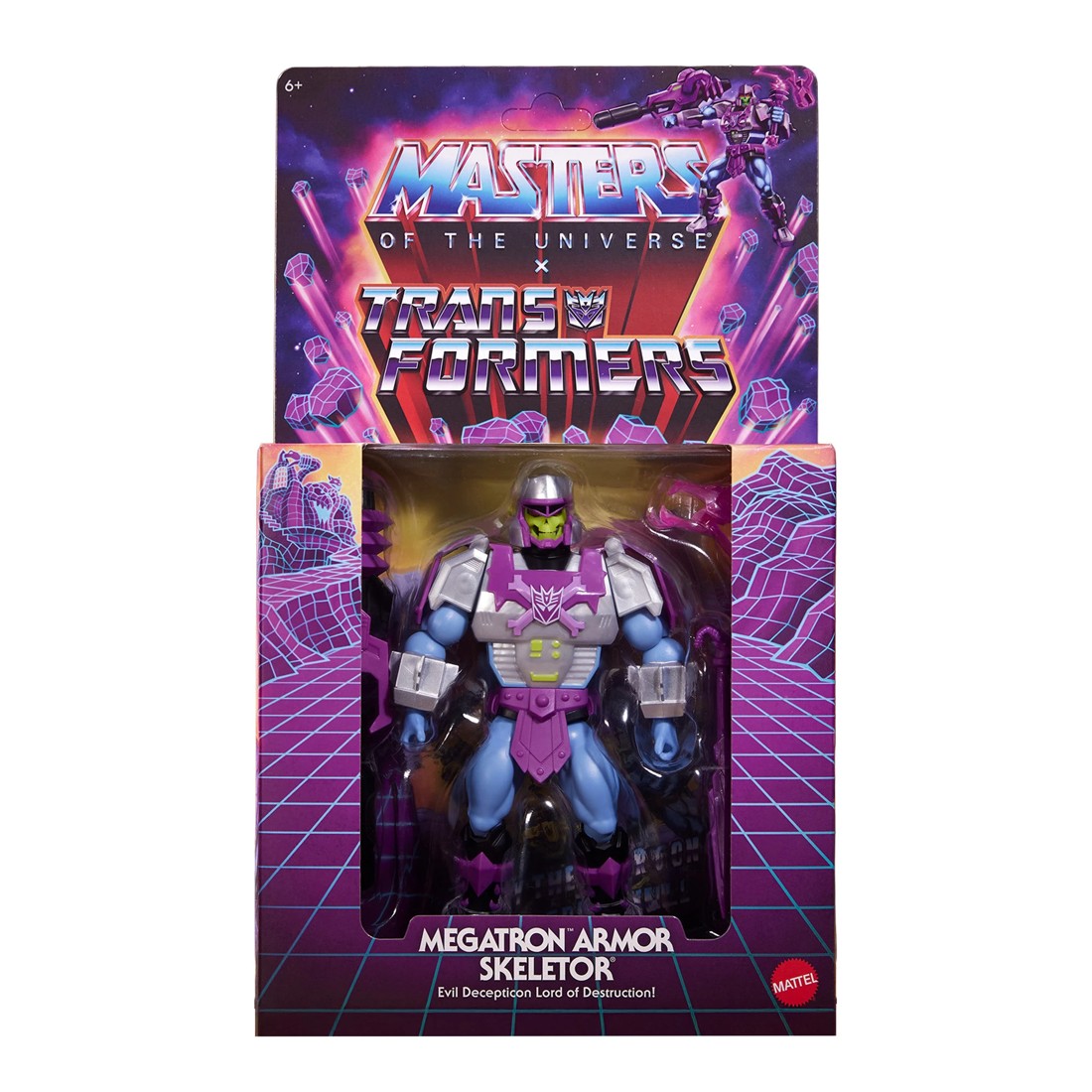 1 Masters of the Universe x Transformers Megatron Armor Skeletor Action Figure, 1 of 6