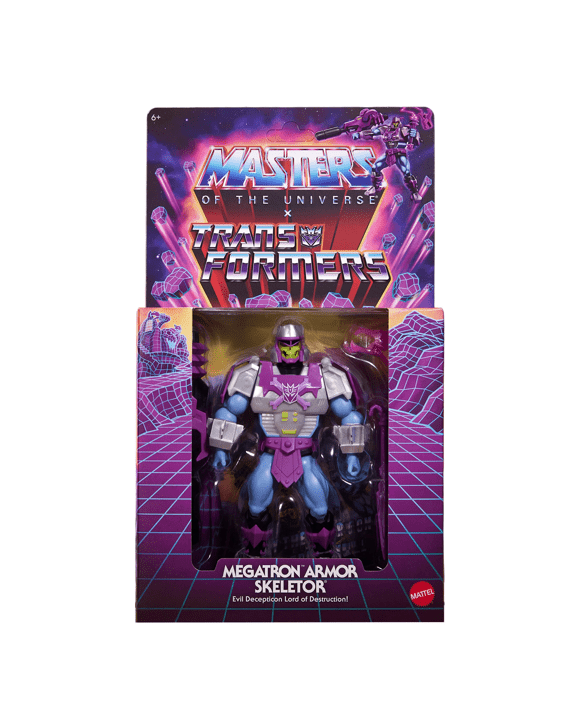 Masters of the Universe x Transformers Megatron Armor Skeletor Action Figure