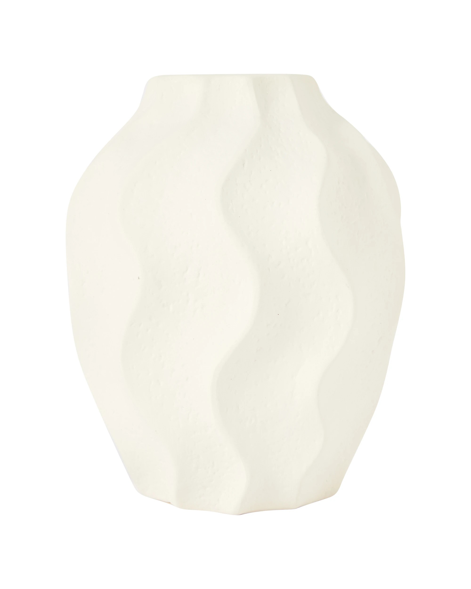 2 Textured Wavy Ceramic Vase, 2 of 5