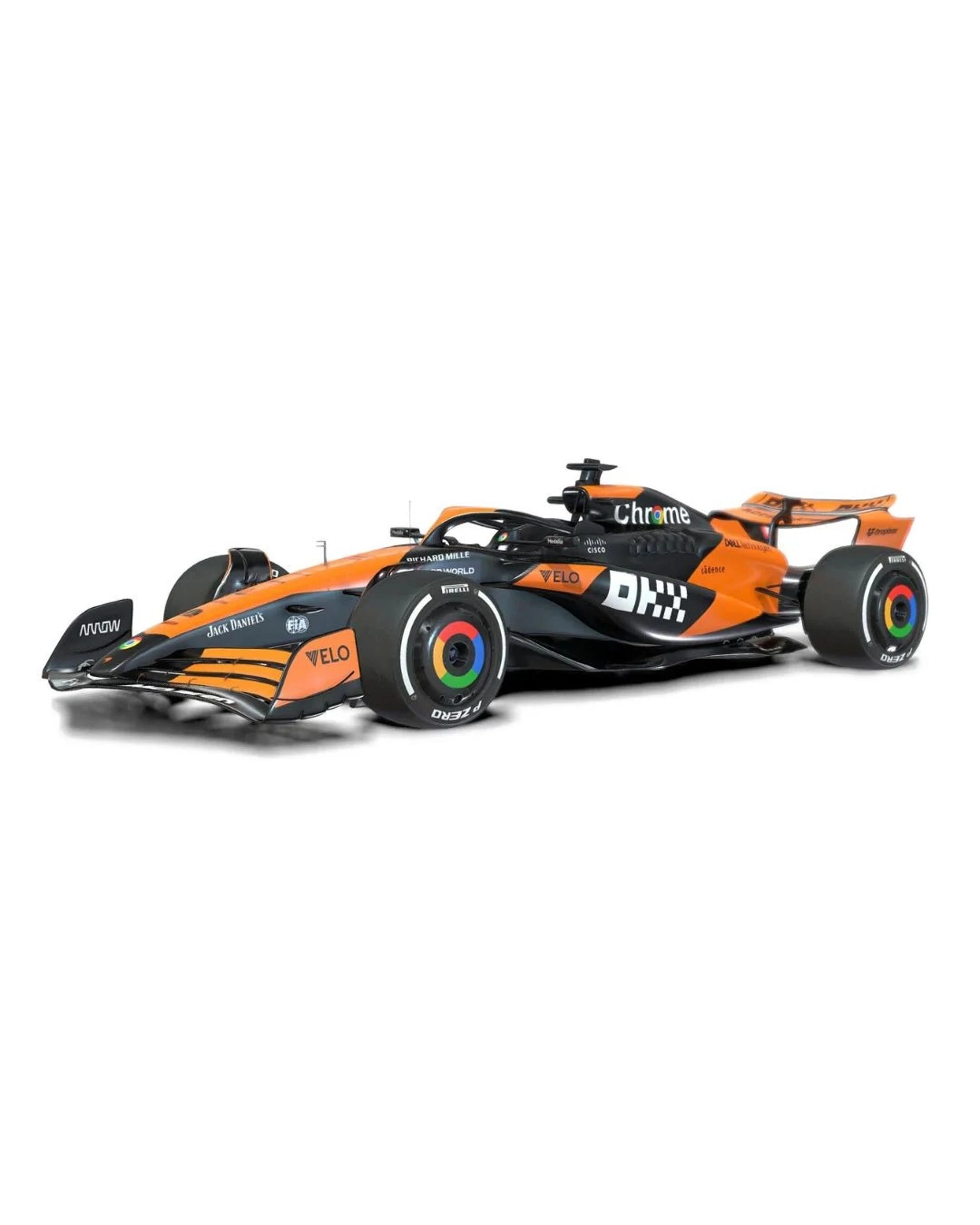 3 Bburago Formula Racing 2024 F-1 McLaren MCL38 #81 Oscar Piastri 1:43 Scale Diecast Vehicle, 3 of 6