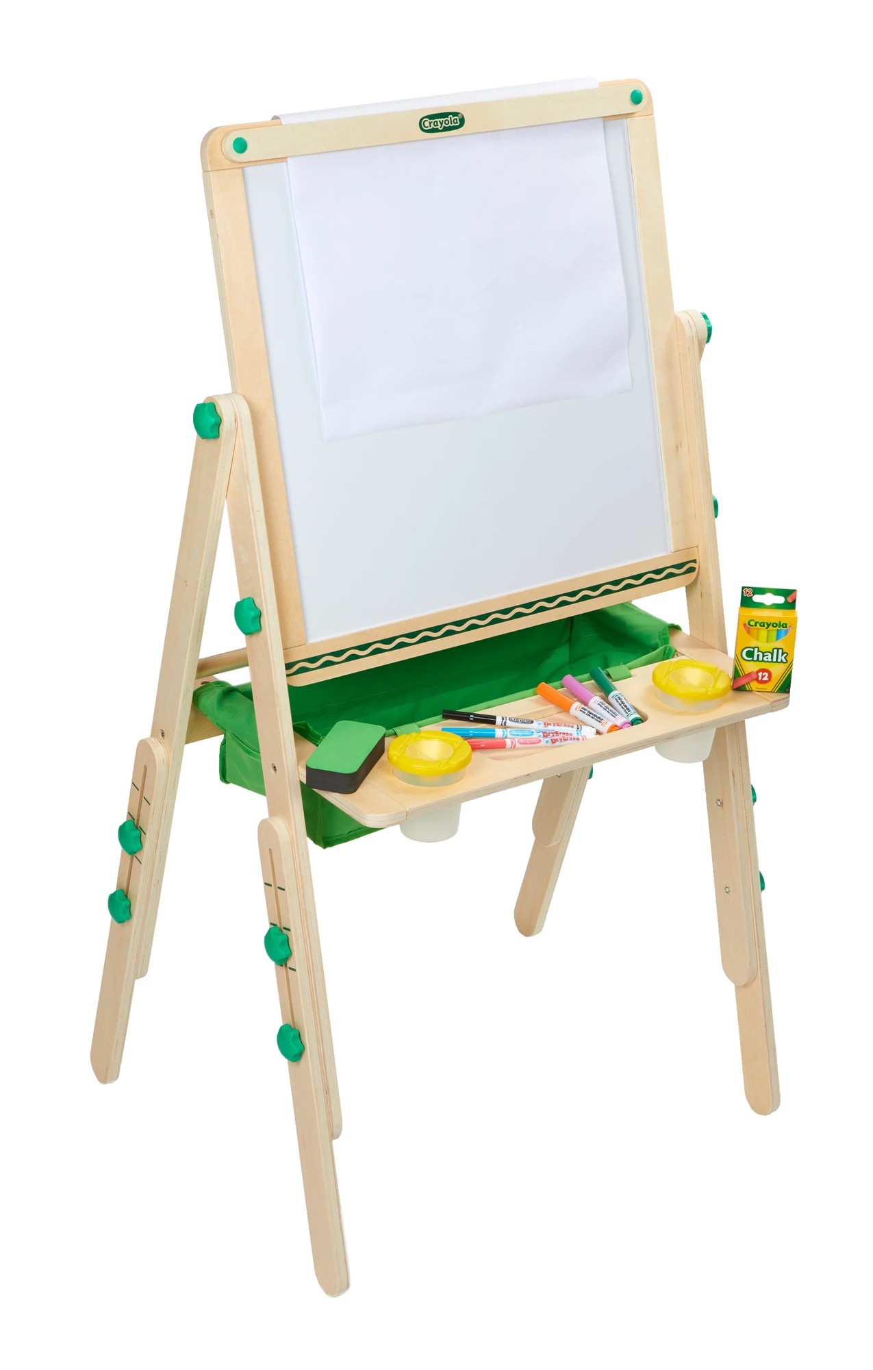 8 Crayola Kids Deluxe Wooden Art Easel Dual - Sided - Multi, 8 of 8