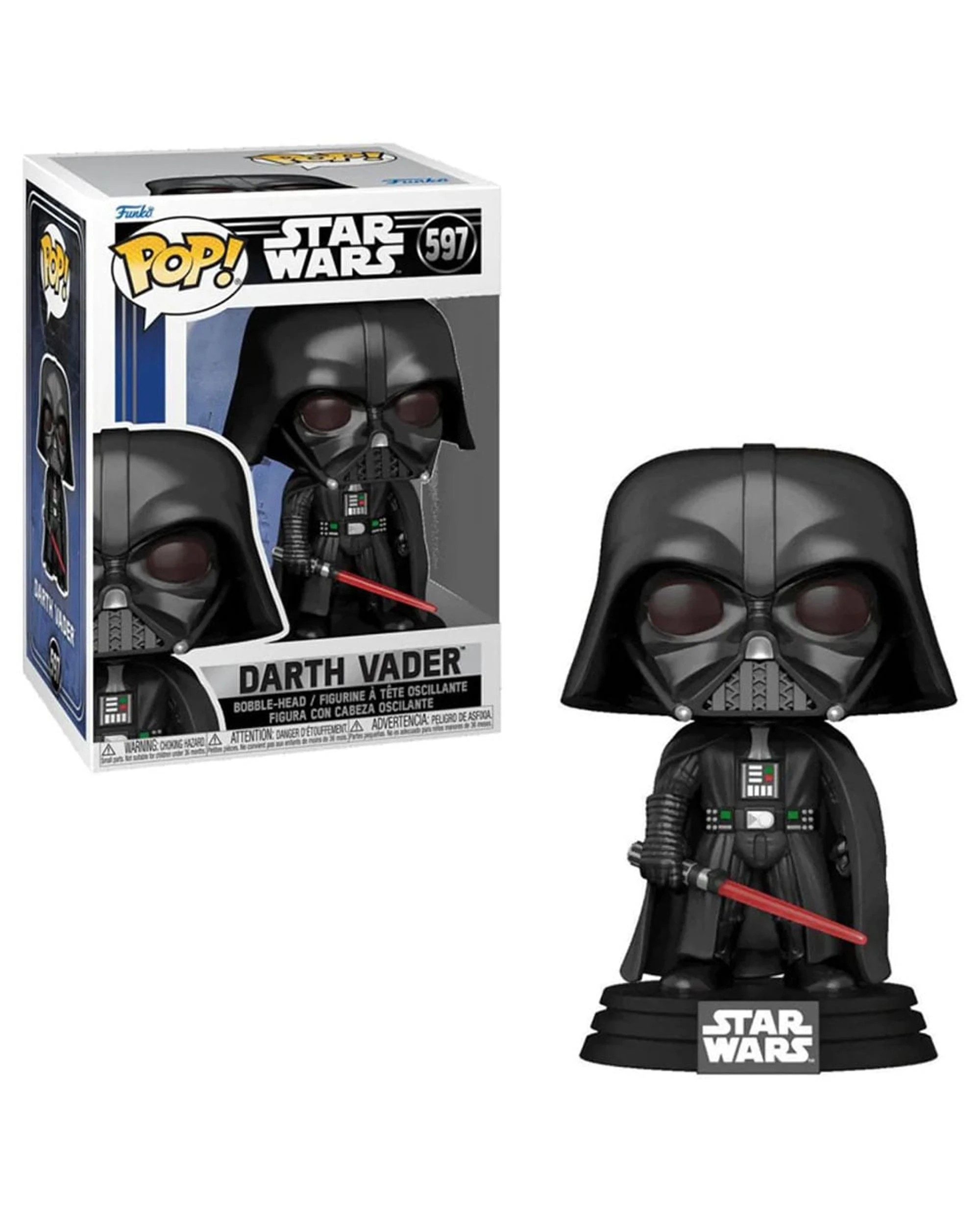 1 Star Wars Episode IV Darth Vader Funko POP! Vinyl, 1 of 1