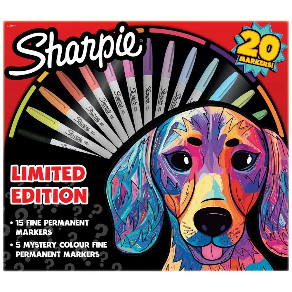 1 Sharpie Permanent Markers Limited Edition 20 Pack, 1 of 6