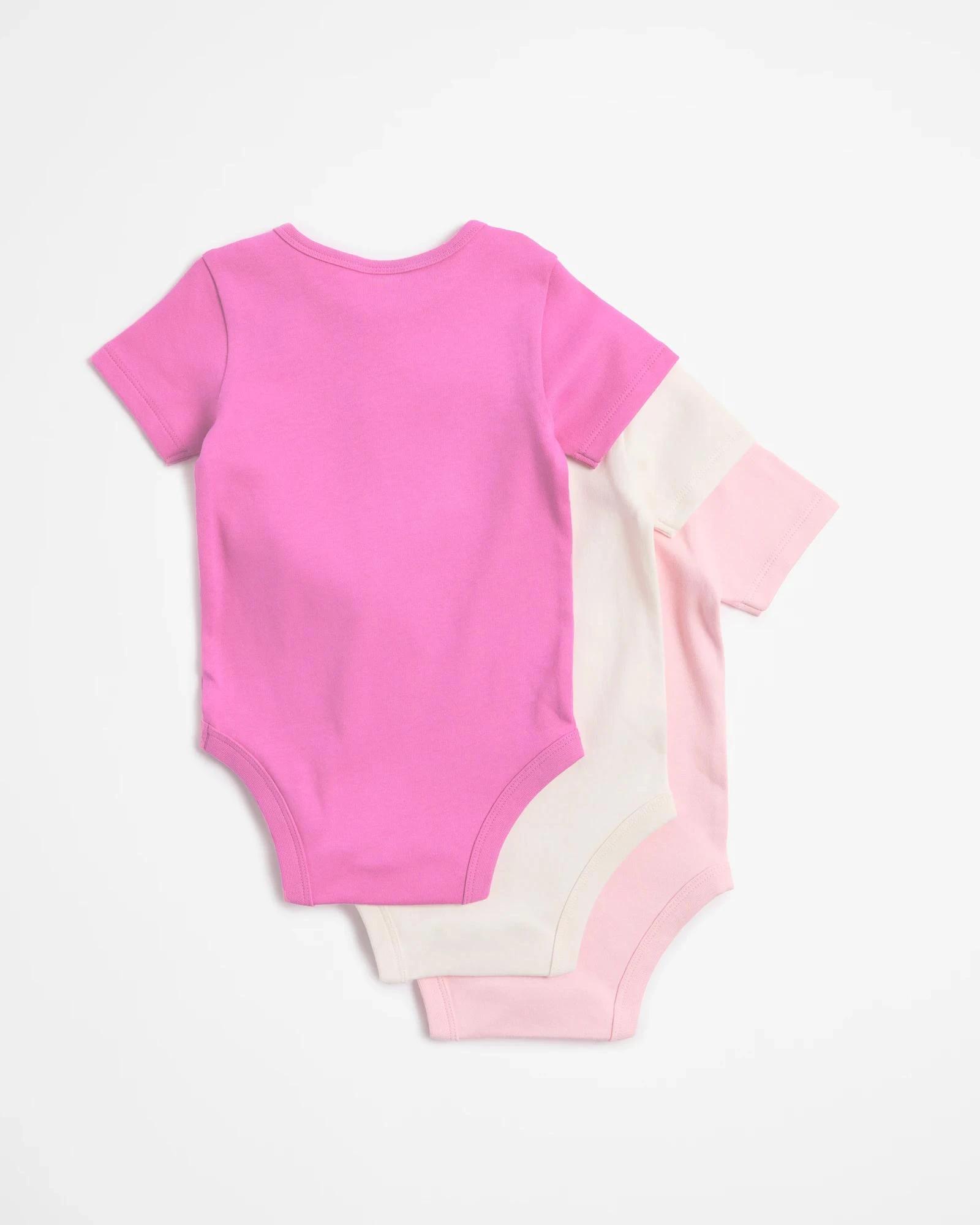 5 Target Baby Baby Organic Cotton Bodysuits 3 Pack - Blues PINKS, 5 of 5