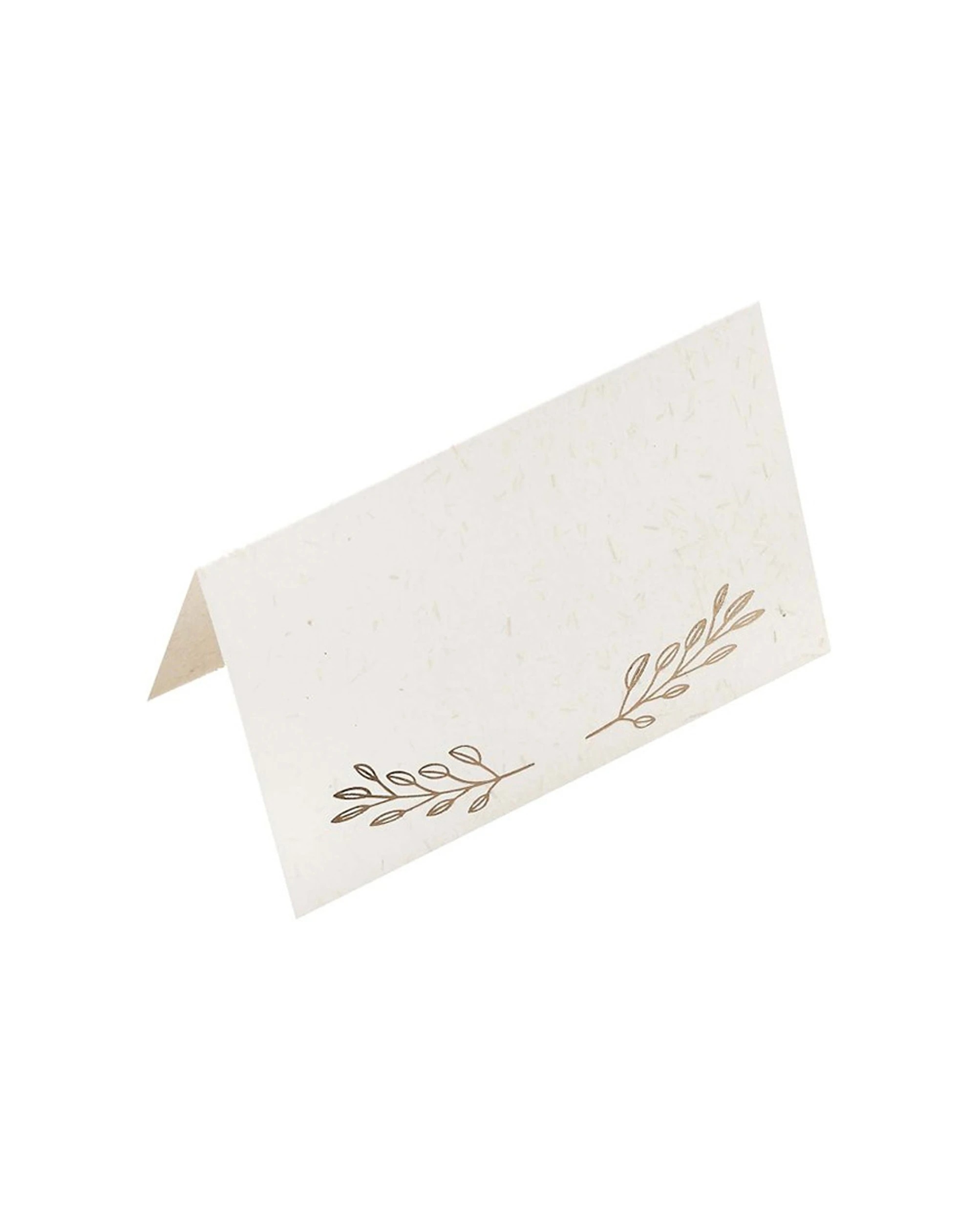 1 Anagram DIY Wedding Vine Place Cards Elegant Table Decoration - Gold, 1 of 2
