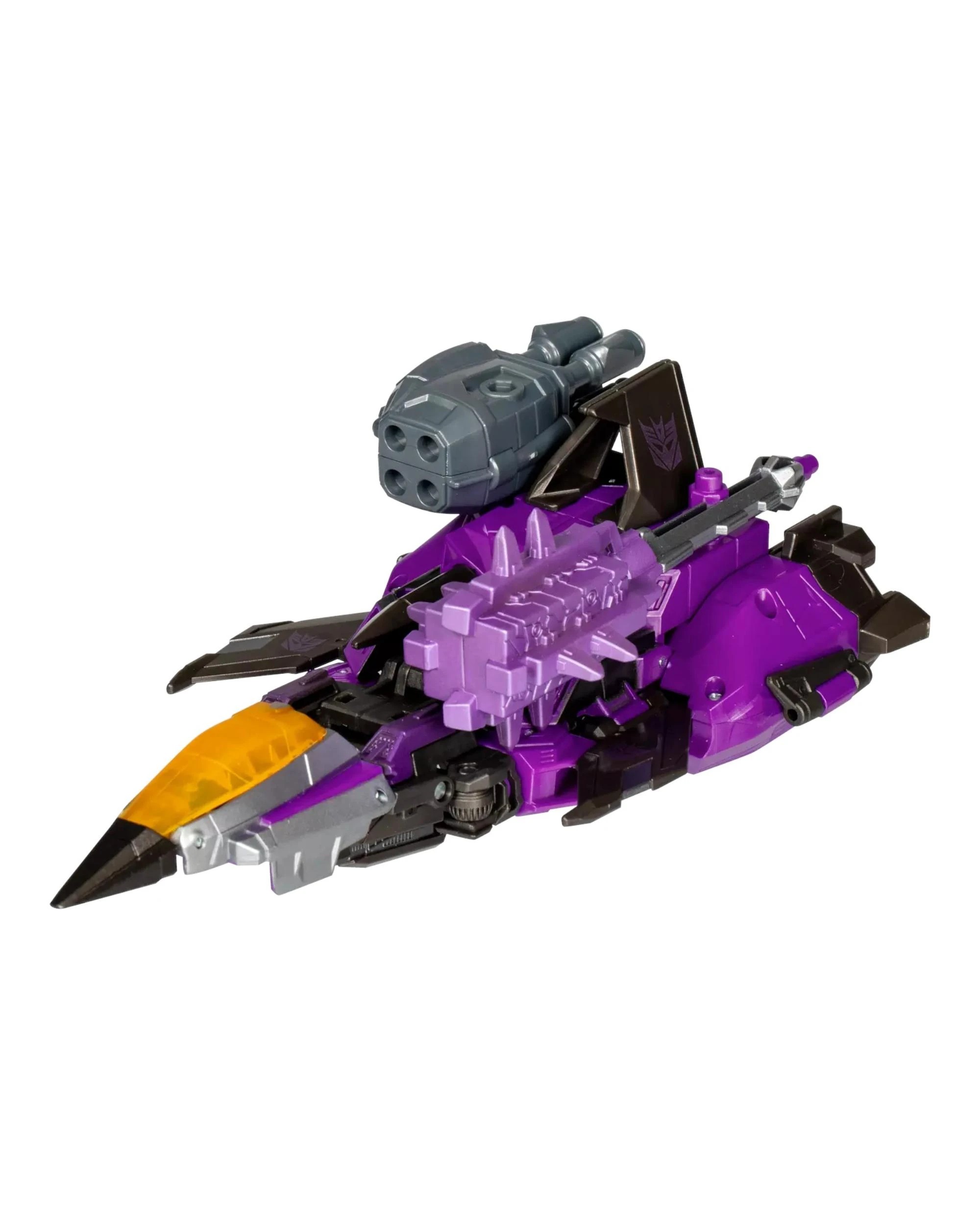 4 Transformers Generations: Studio Series War for Cybertron Voyager Class Gamer Edition Skywarp Action Figure, 4 of 5