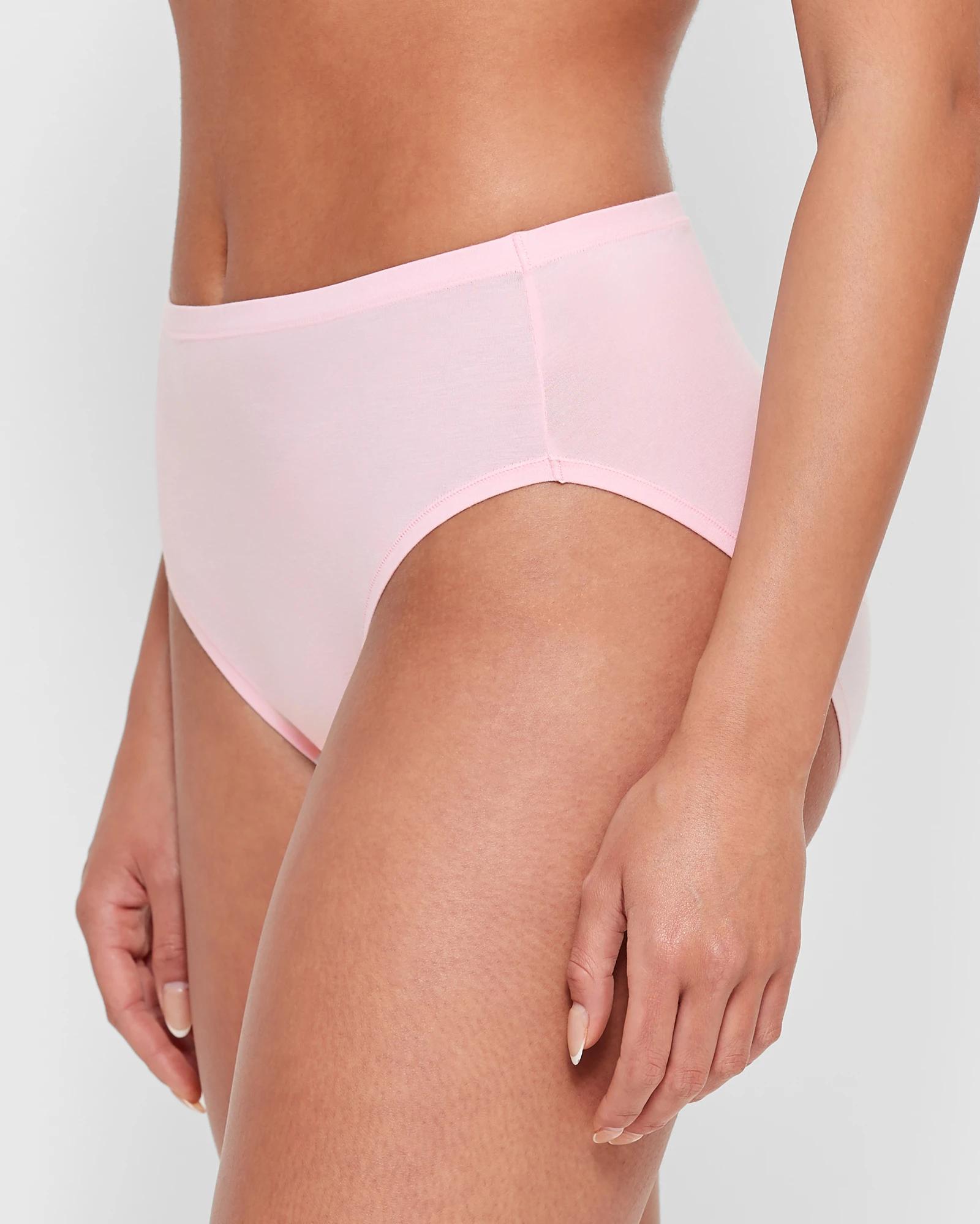 3 Target 2 Pack Bamboo High Cut Briefs PARFAIT PINK, 3 of 4