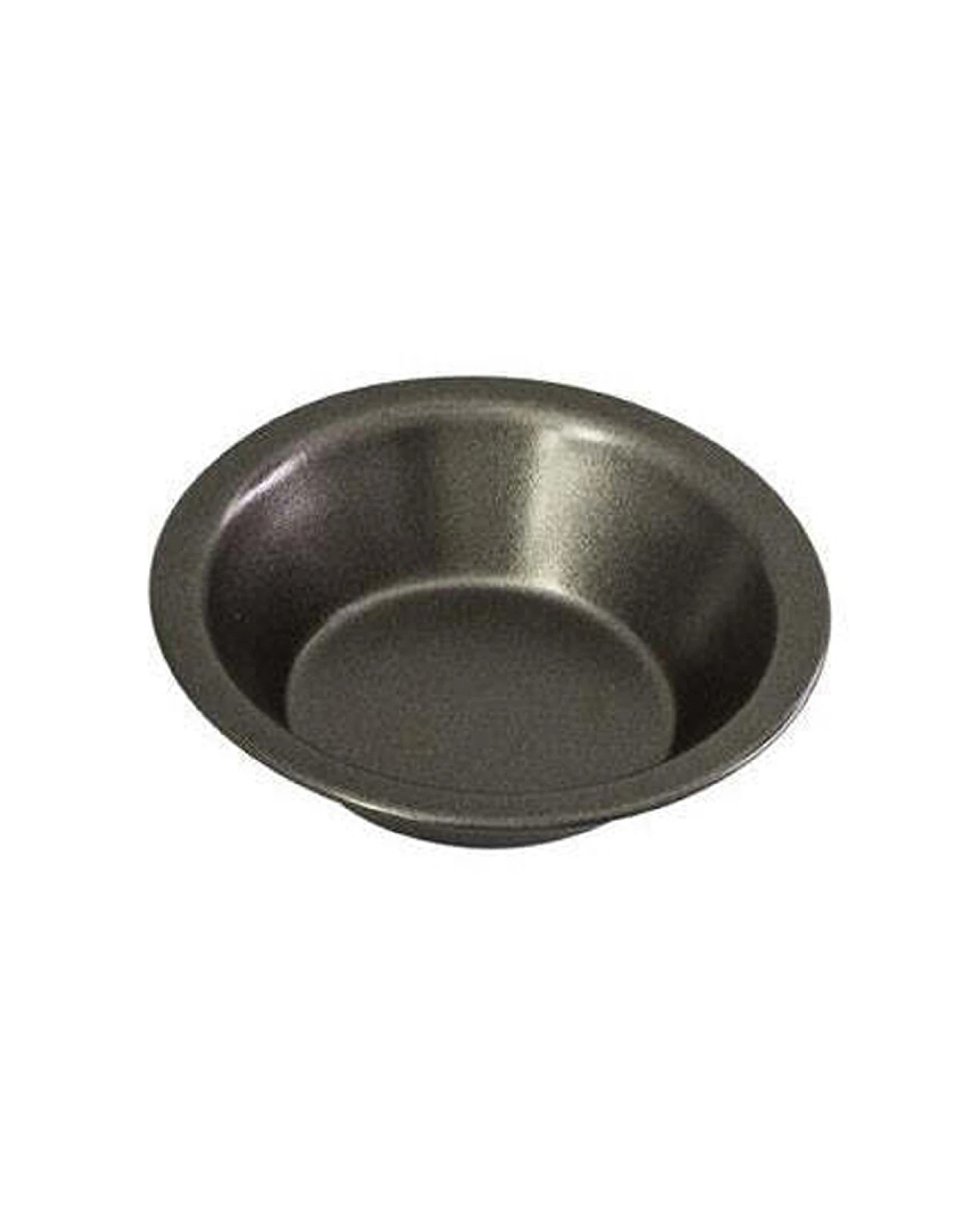 2 Bakemaster 8PK Individual Non-Stick Carbon Steel Round Pie Dish Vacuum Insulated - Black, 2 of 2
