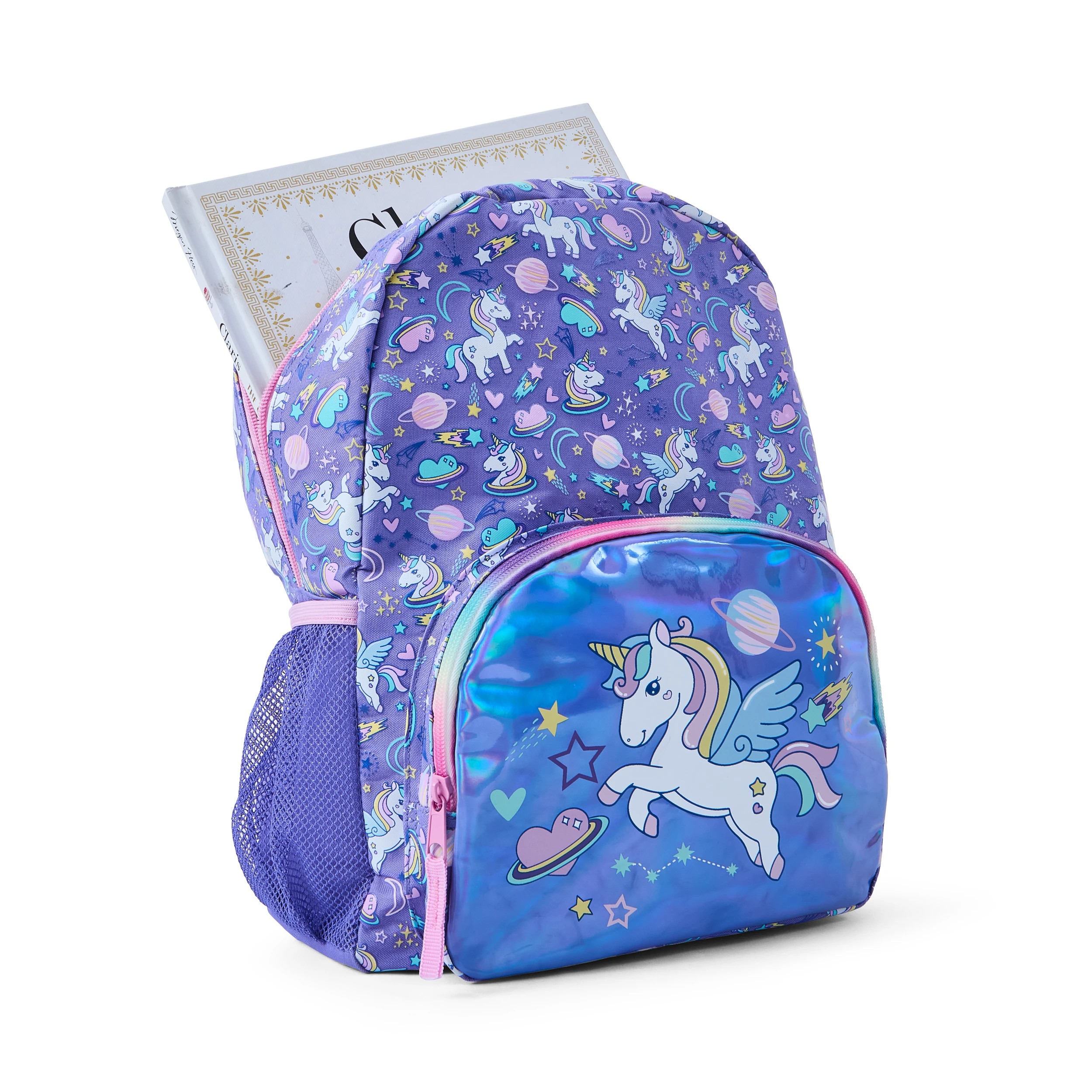 1 Junior Backpack - Unicorn, 1 of 9