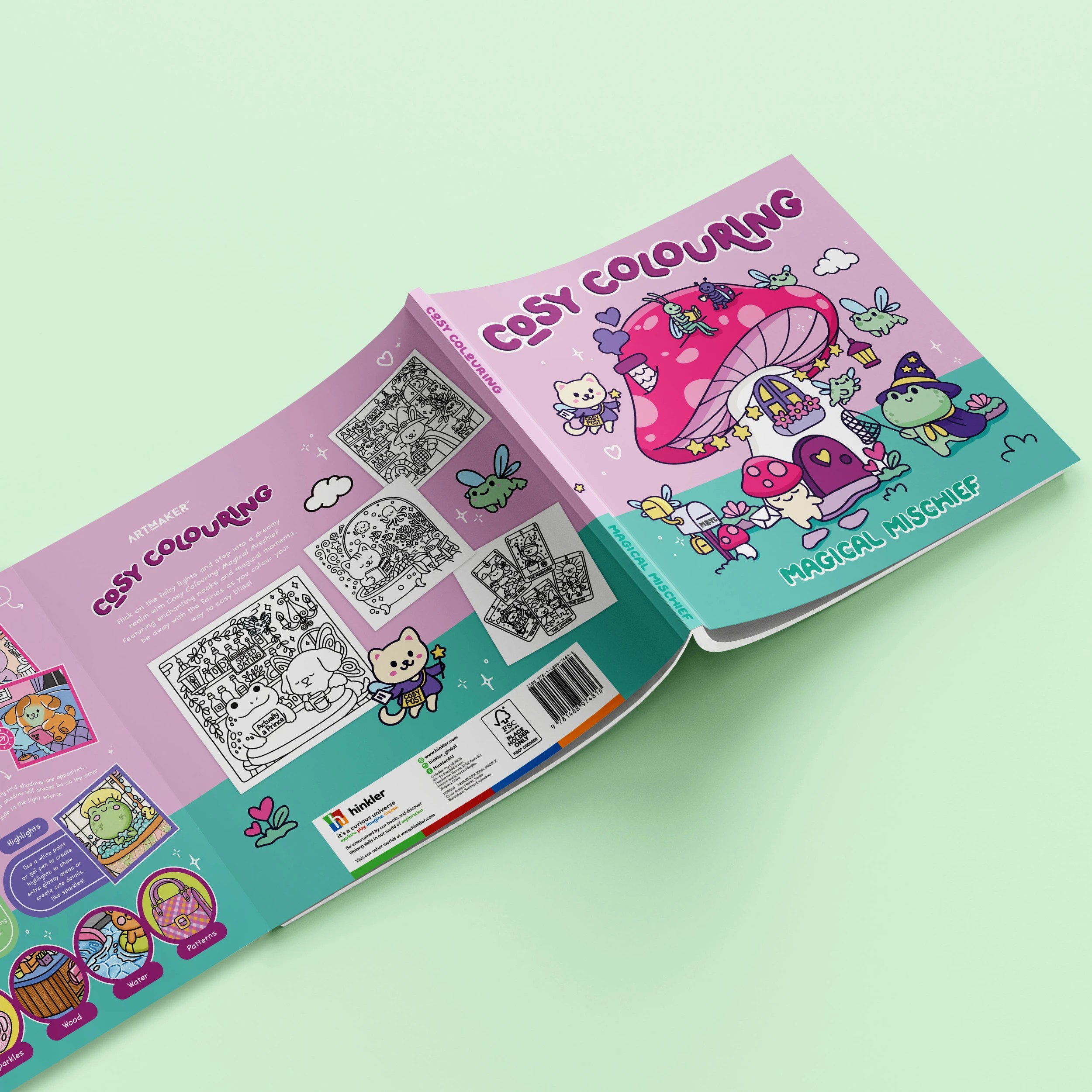 4 Cosy Colouring Magical Mischief - Book, 4 of 4