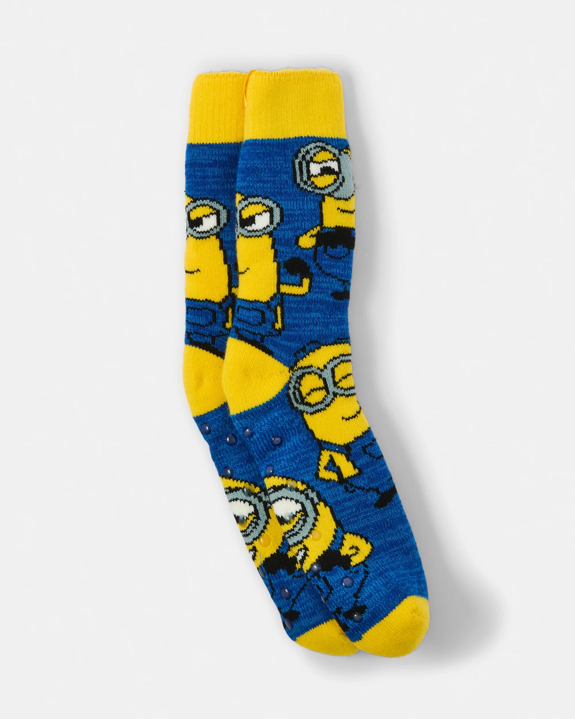 1 License Thermal Home Socks Minons W26, 1 of 3