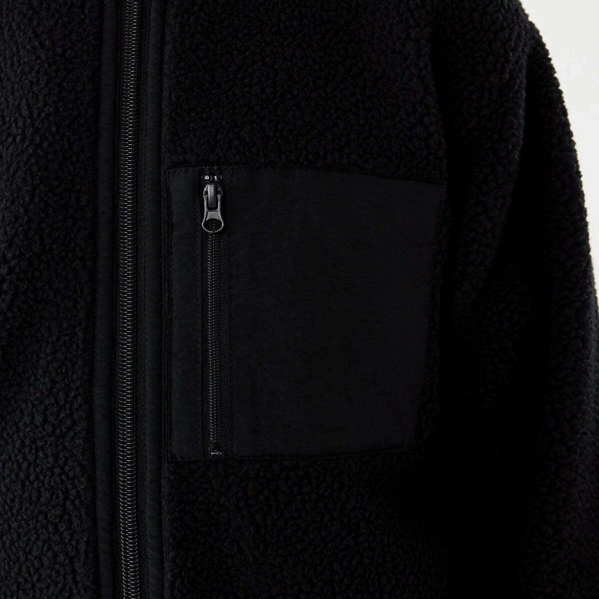 6 Teddy Jacket Black, 6 of 10