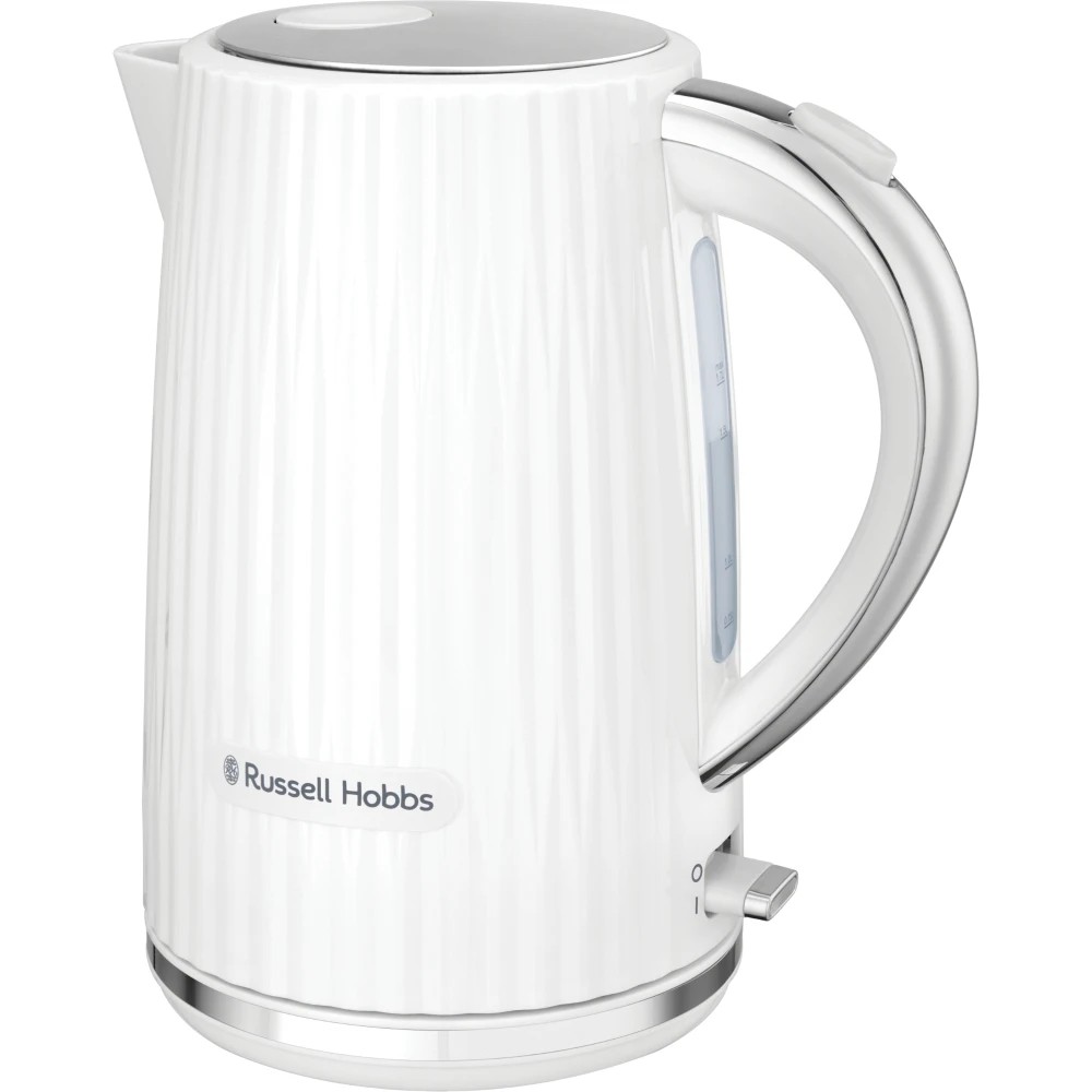 2 Russell Hobbs Eden 1.7 L Kettle & 2 Slice Toaster - White, 2 of 4