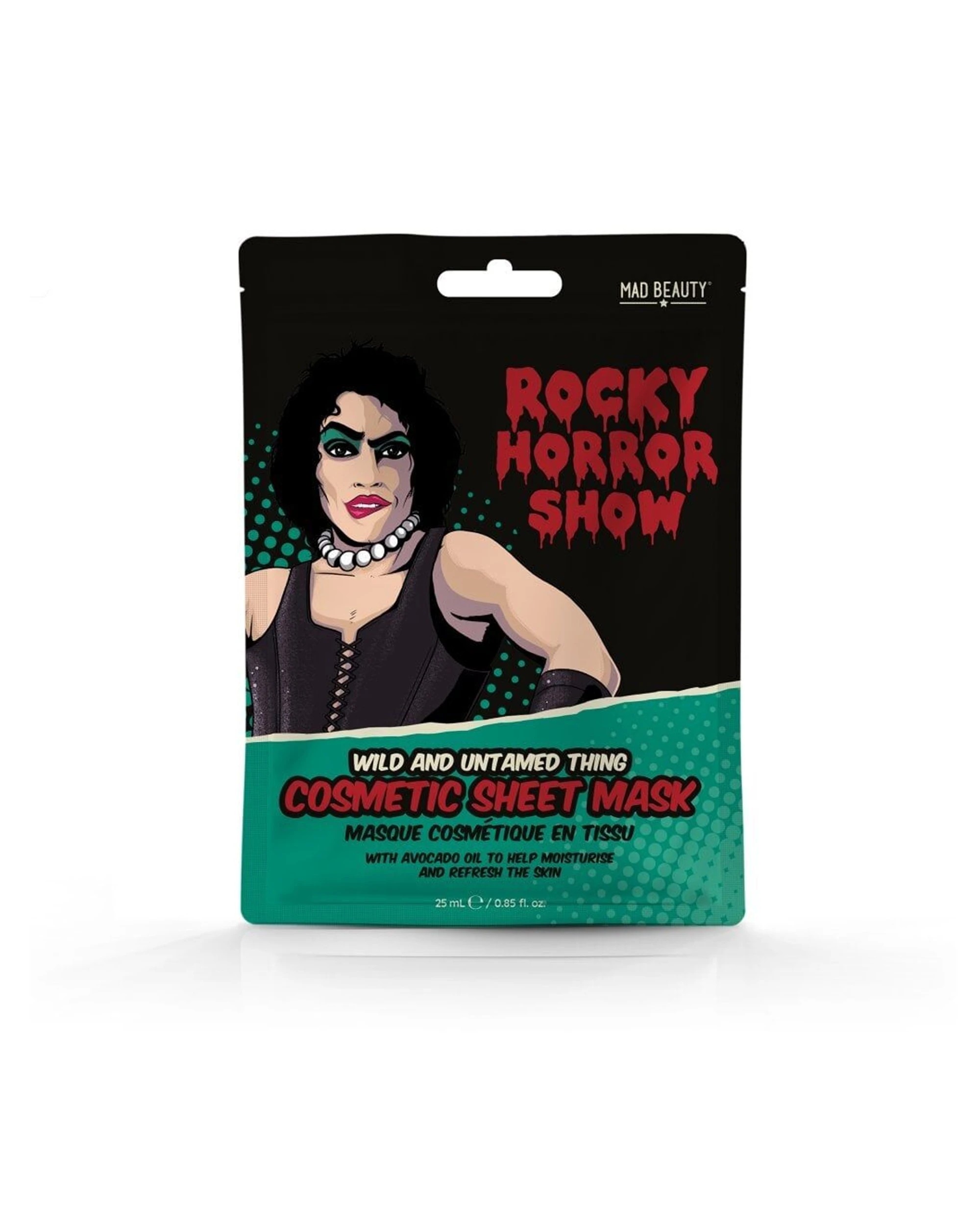 5 Rocky Horror Show Cosmetic Sheet Mask Skincare Collection 100ml - Multi, 5 of 5