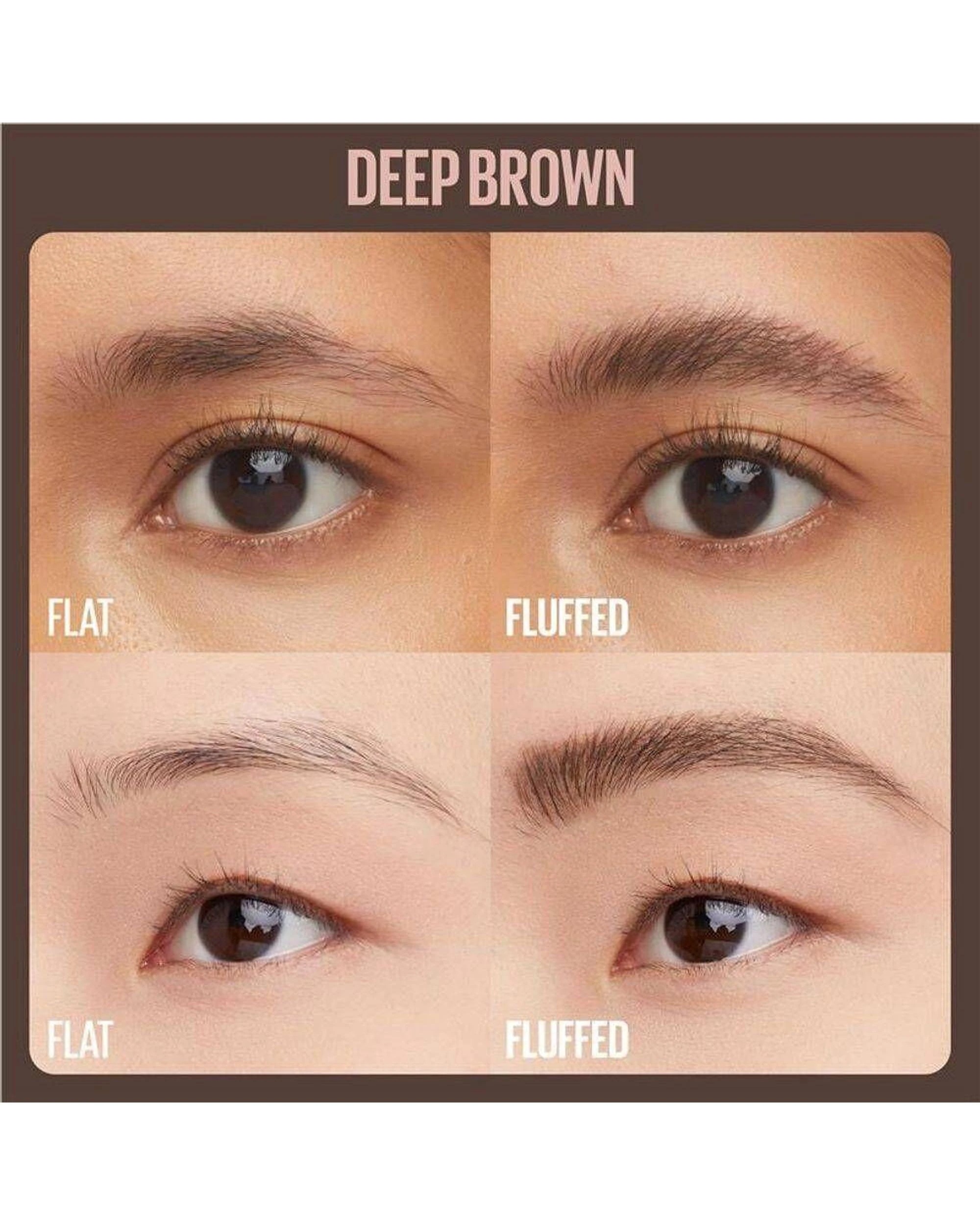 7 3 x Maybelline Super Fluff Brow Mousse 5mL - 260 Deep Brown - Brown, 7 of 8