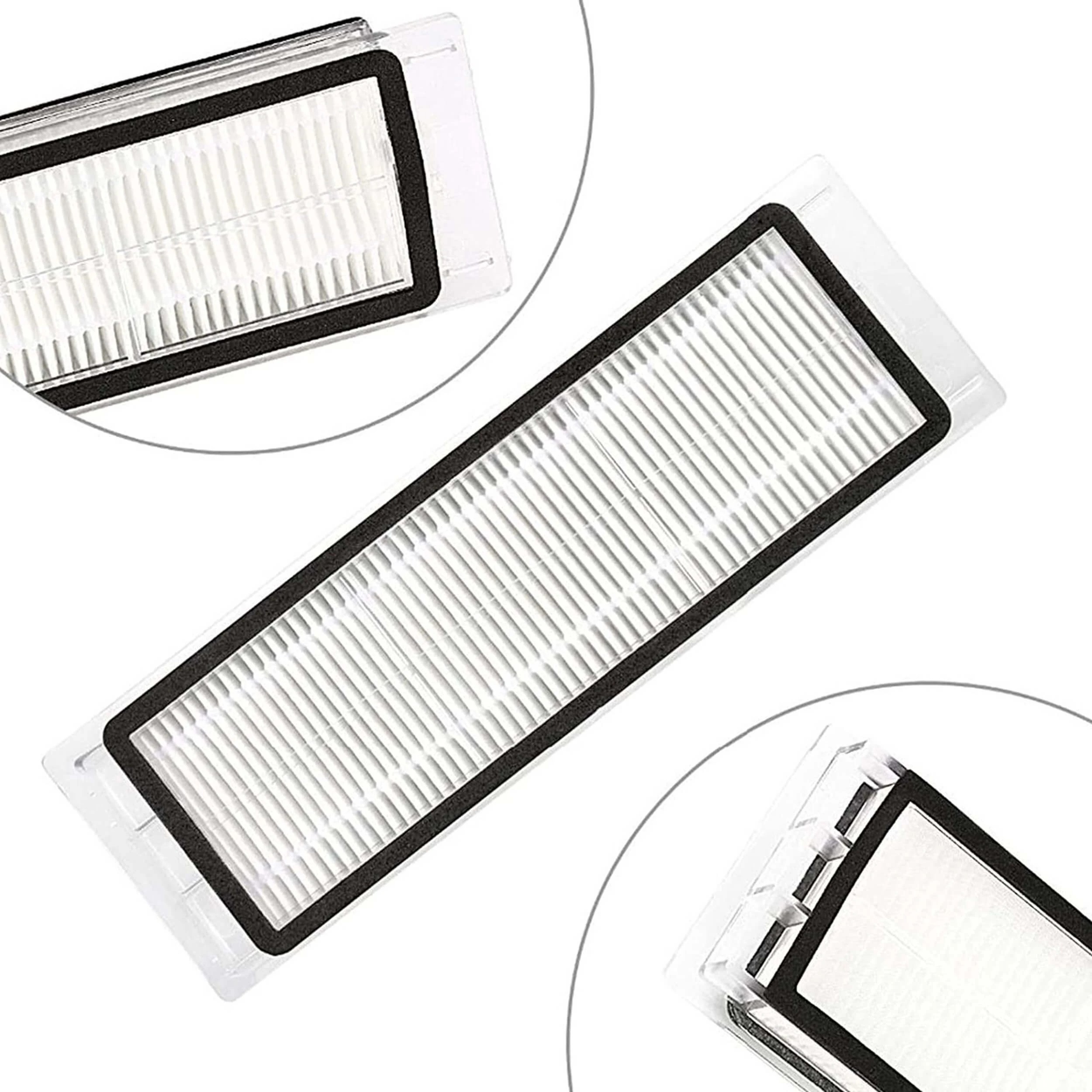 4 Hygieia 4pk Hepa Filters For Roborock S7 S8 T7 Series Robot Vacuum Cleaners - White, 4 of 7
