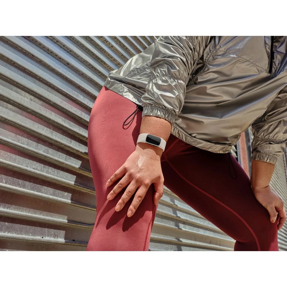 6 Fitbit Charge 6 Advanced Fitness Tracker Porcelain/Silver, 6 of 10