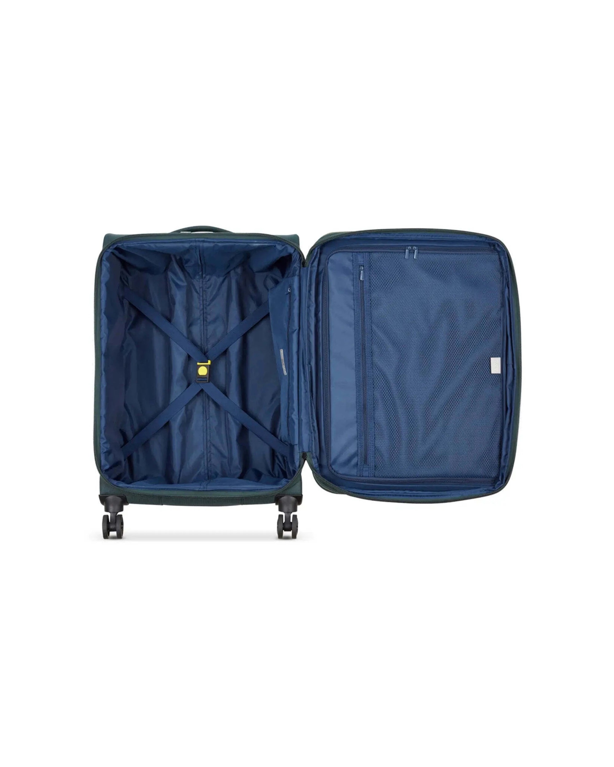 2 Delsey Brochant 3 67 cm 4-Wheel Expandable Suitcase TSA Lock Zip Pine - Blue, 2 of 8