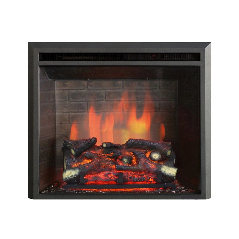 1 Moda Living Primo 26 inch Electric Fireplace Insert - Black, 1 of 1