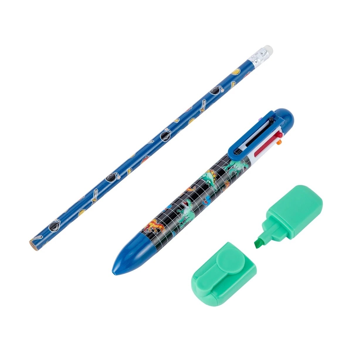 8 Pencil Case Set - Dino, 8 of 9