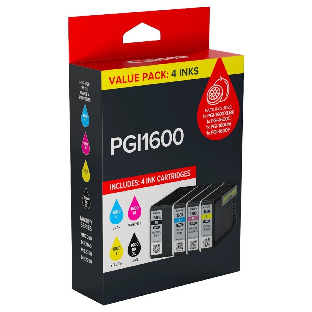 3 Canon PGI 1600 Ink Cartridge Value Pack, 3 of 5