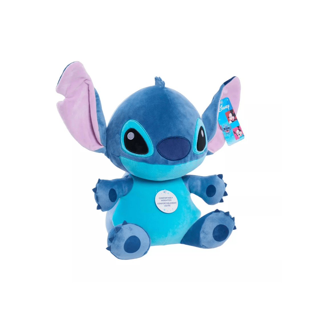Just Play Comfeez Disney Stitch Weighted Plush - Kmart