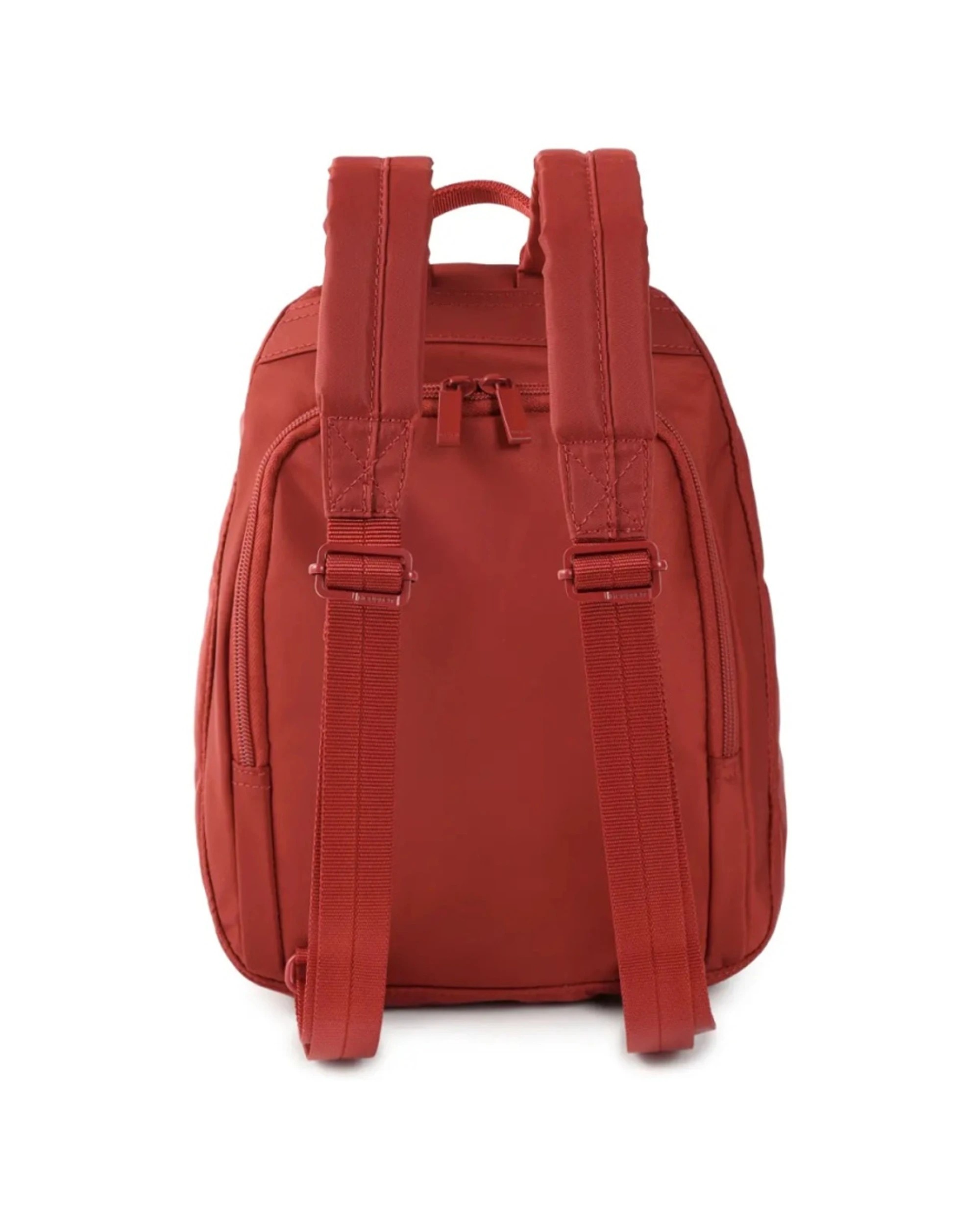 5 Hedgren Vogue Small Travel Backpack RFID Pocket Lightweight Secure Bag Dahlia - Red, 5 of 6