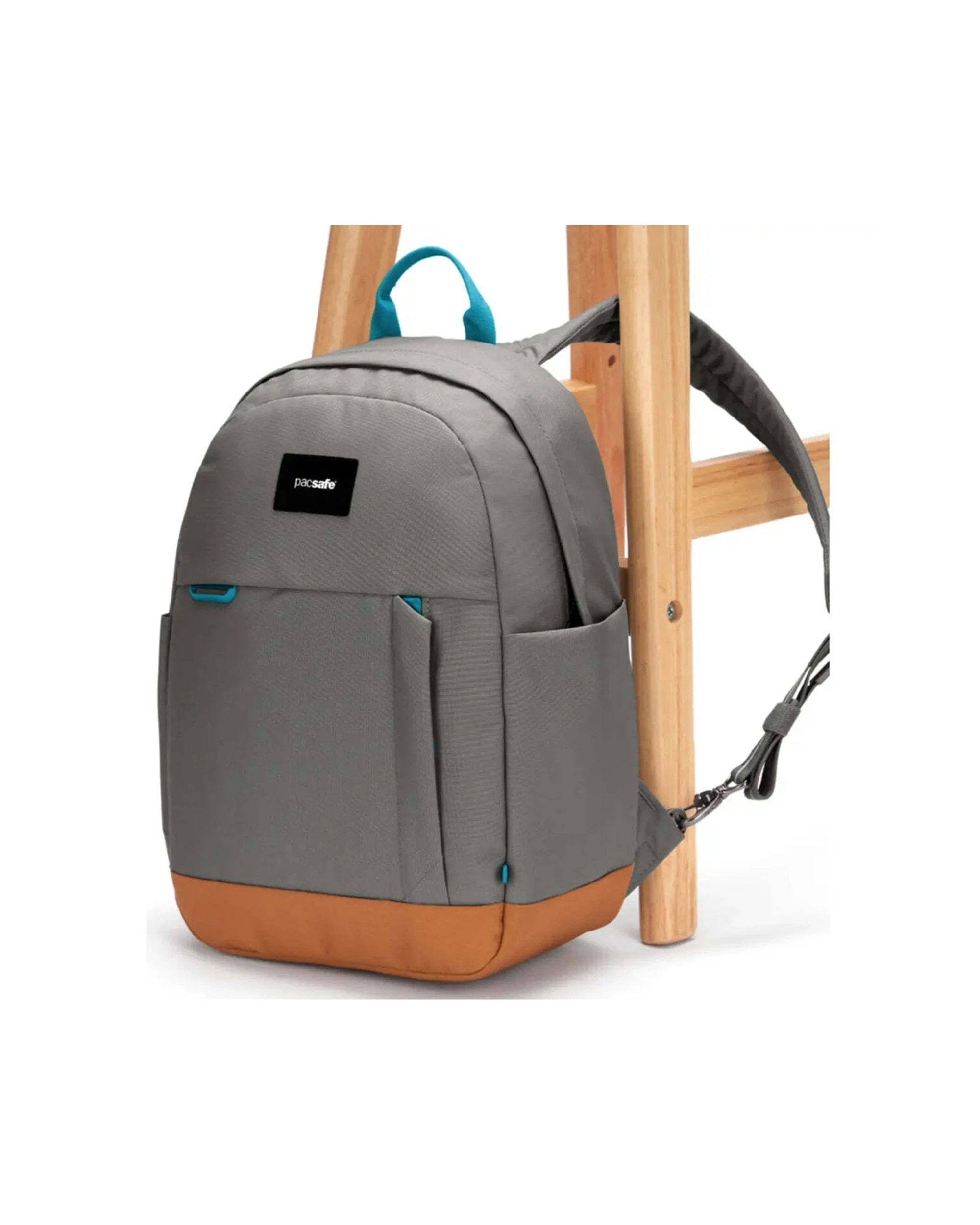 7 Pacsafe Go 15L Anti-Theft 13in Laptop Backpack Insulated Leakproof Water Resistant 15L Stone - Grey, 7 of 8