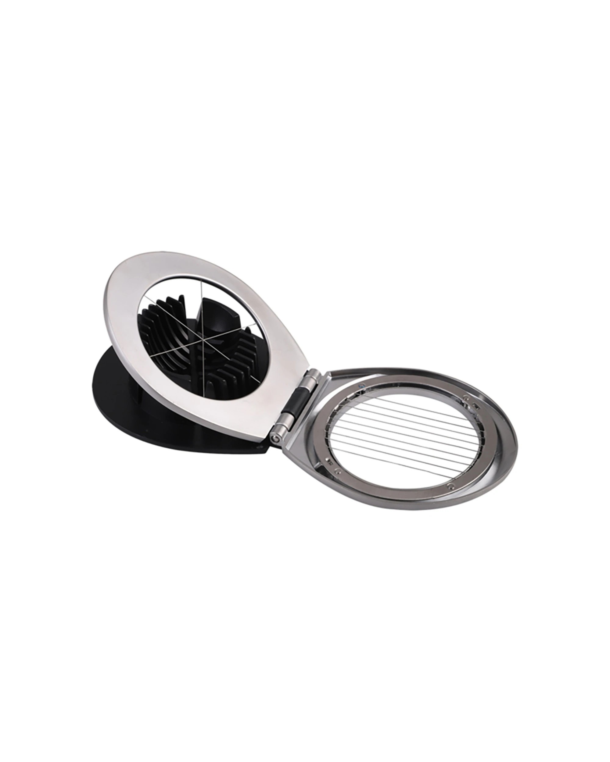 1 Appetito Deluxe Egg Slicer & Wedger Home Kitchen Cooking Tool - Metallic, 1 of 4