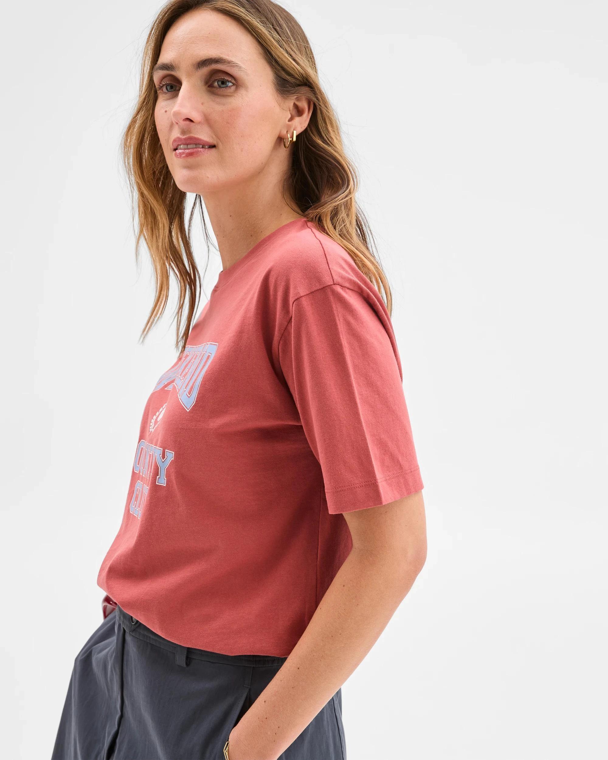 4 Target Australian Cotton Step Hem Boxy Crop T-Shirt WEEKEND COUNT, 4 of 6