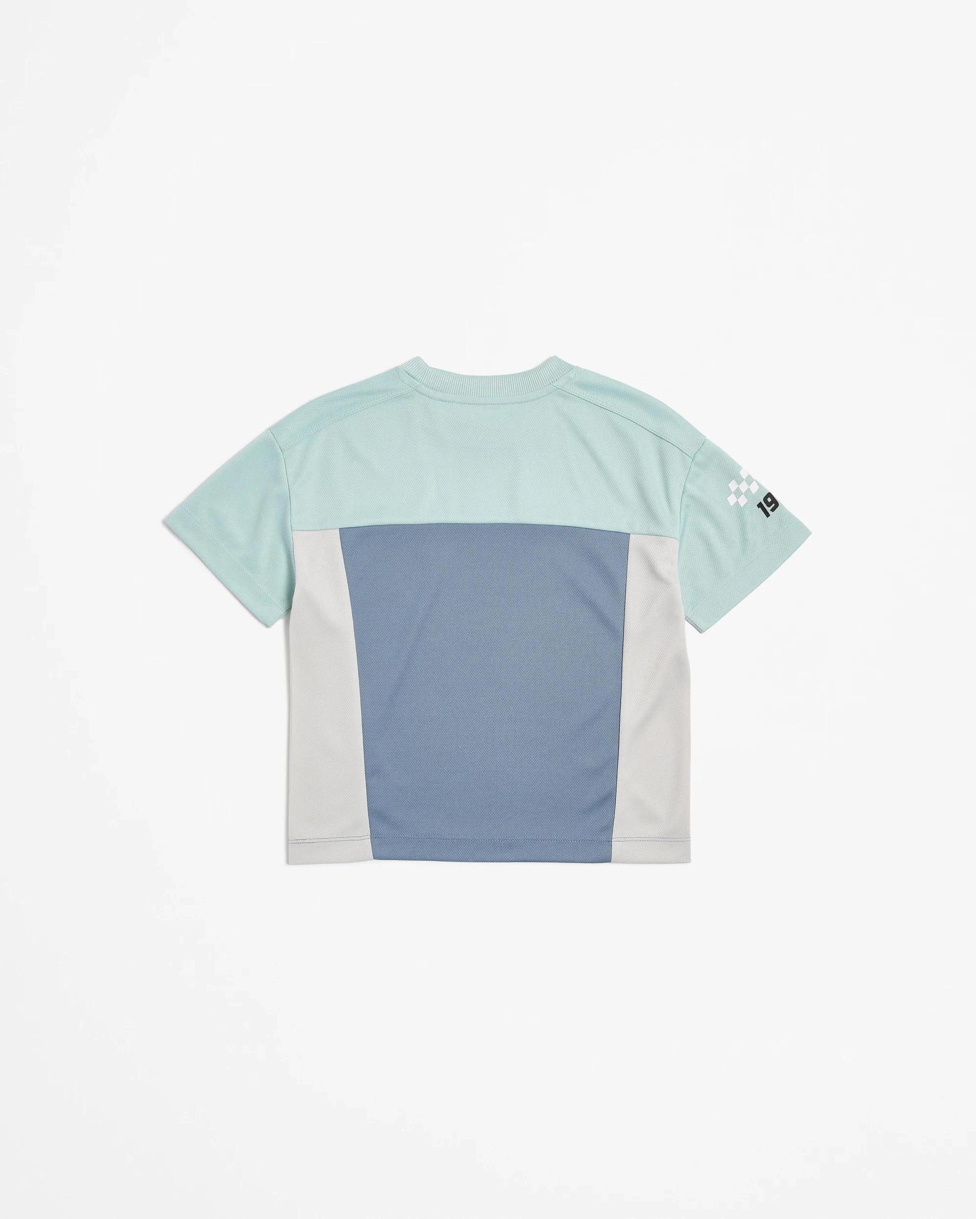 3 Target Spliced Sport Oversized T-shirt BLUE, 3 of 3