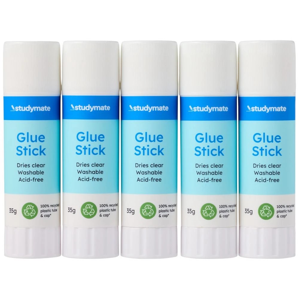 2 Studymate Glue Stick 35g 5 Pack, 2 of 3