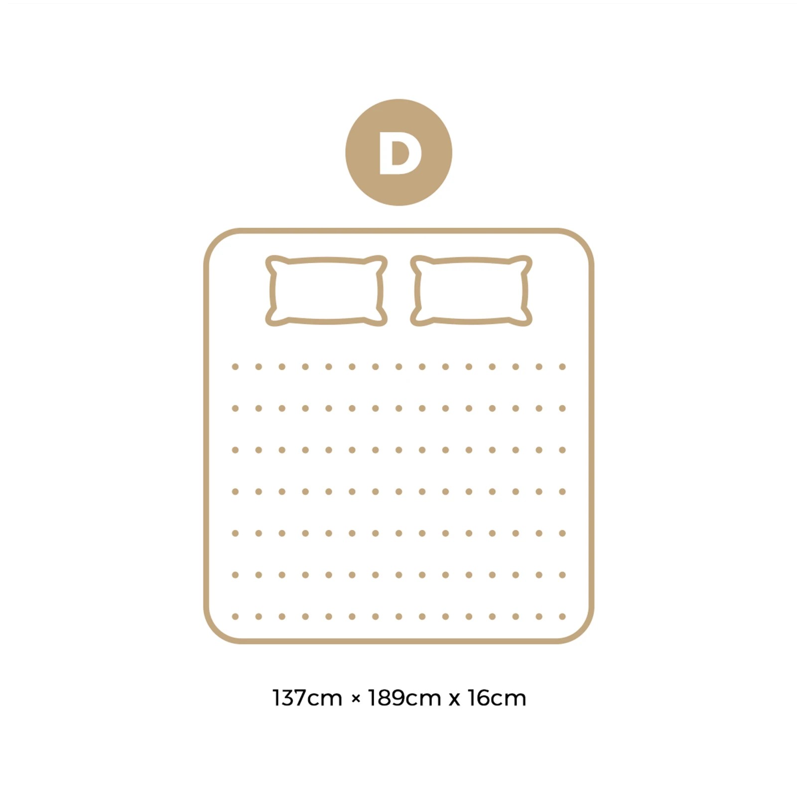 6 Bedra Bedding Mattress Cool Gel Memory Foam Bed Mattresses Double No Spring Anti Slip - Multi, 6 of 6