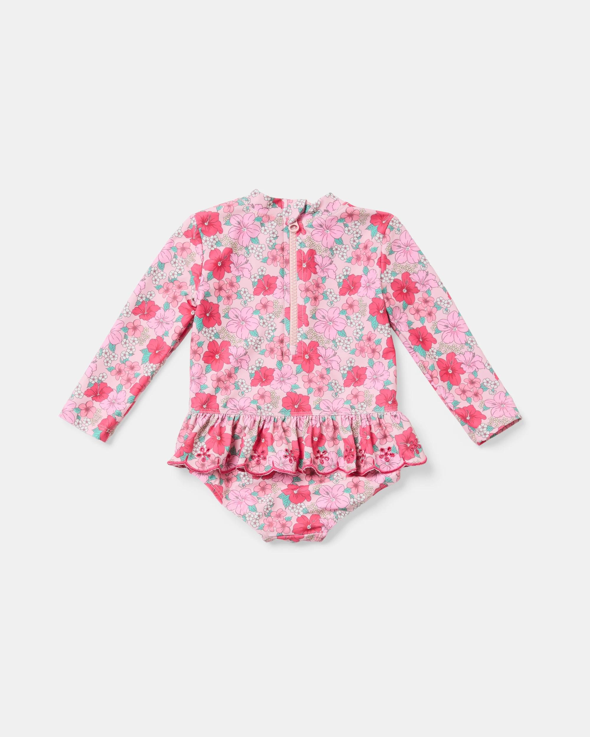 2 Bather and Hat Set Floral, 2 of 3