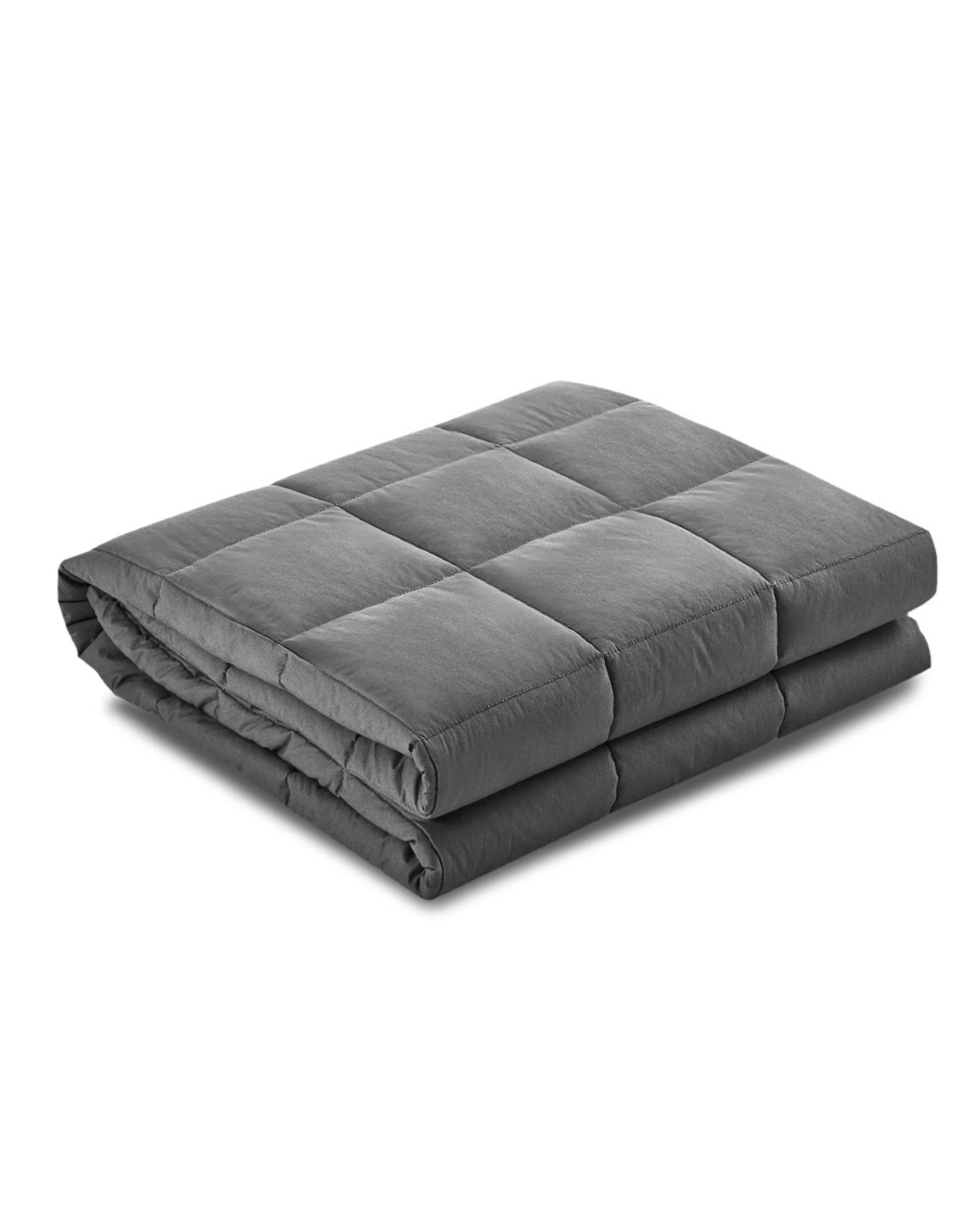 1 Giselle Weighted Blanket 7KG Adult - Grey, 1 of 8