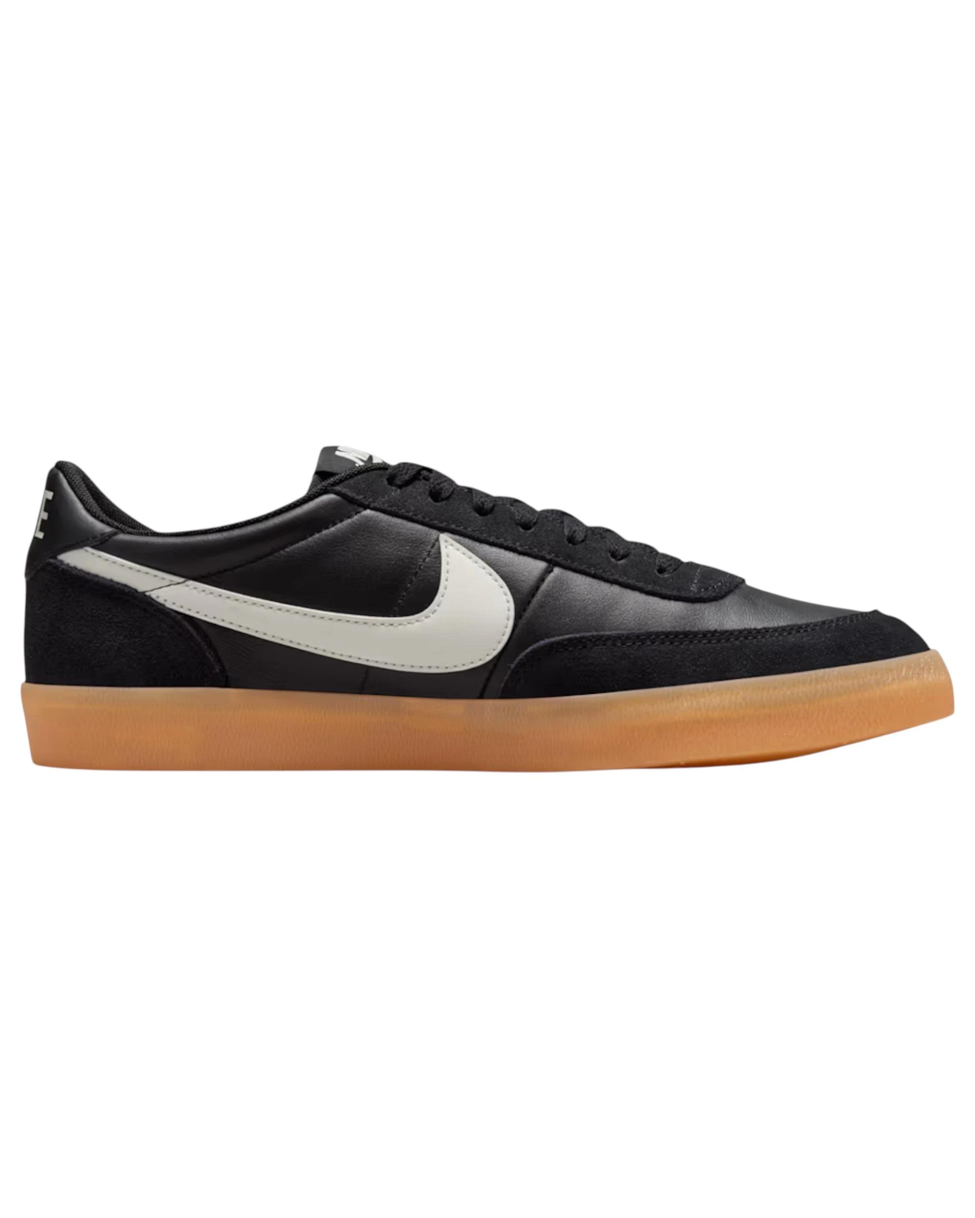 1 Nike Mens Killshot 2 Leather Athletic Shoes BLACK/GUM, 1 of 8